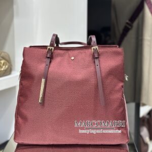 Borbonese Shopping bag large merlot