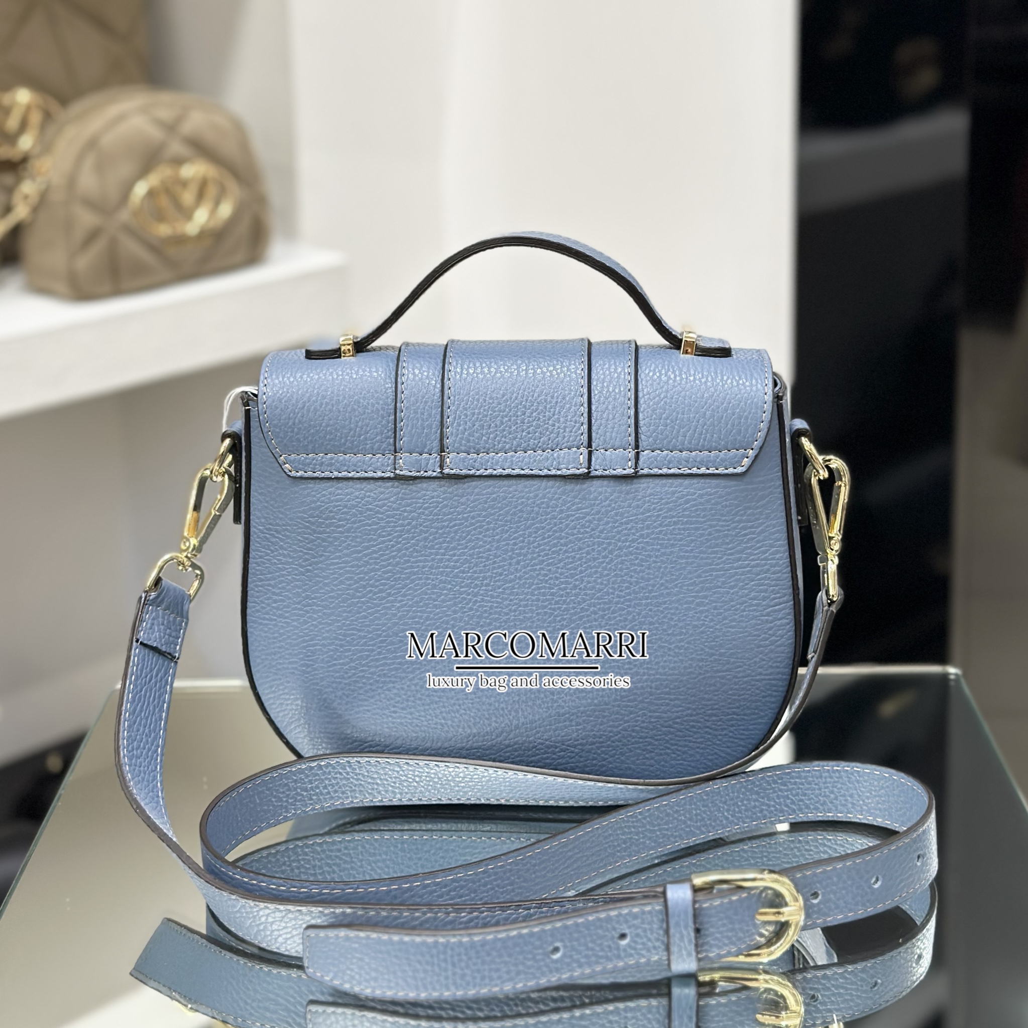 Ioef Kim Tracolla in Pelle Blu Fairy - immagine 2