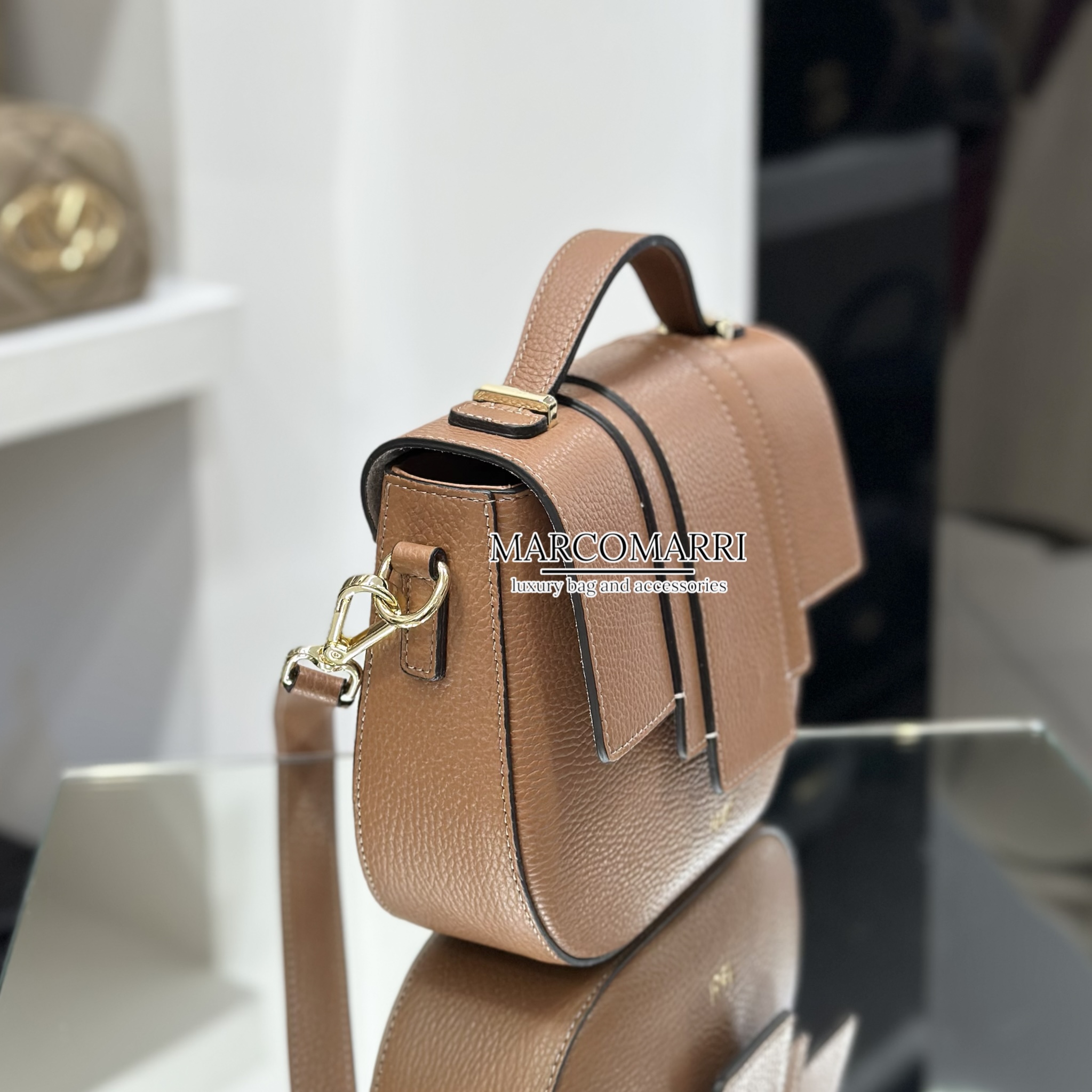 Ioef Kim Tracolla in Pelle Cuoio - immagine 3