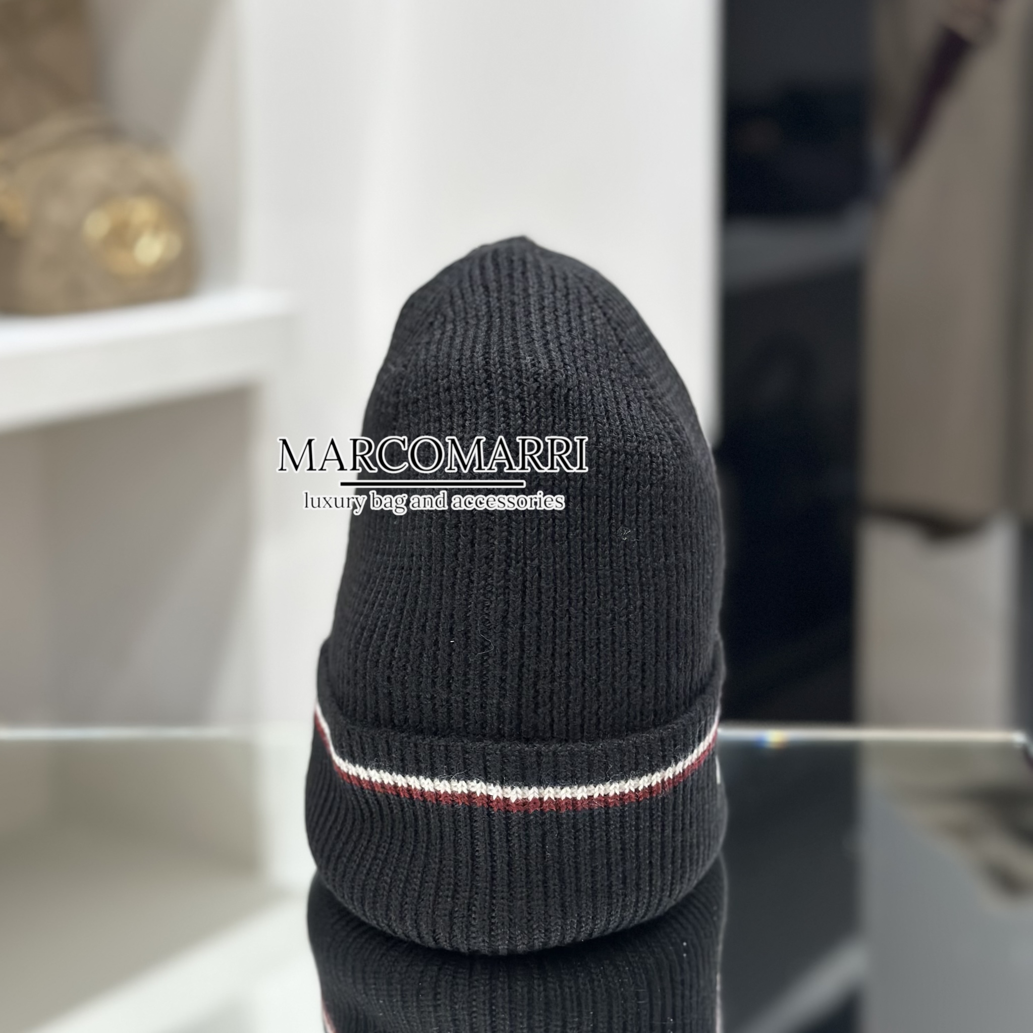 Berretto nastro iconico black - immagine 4