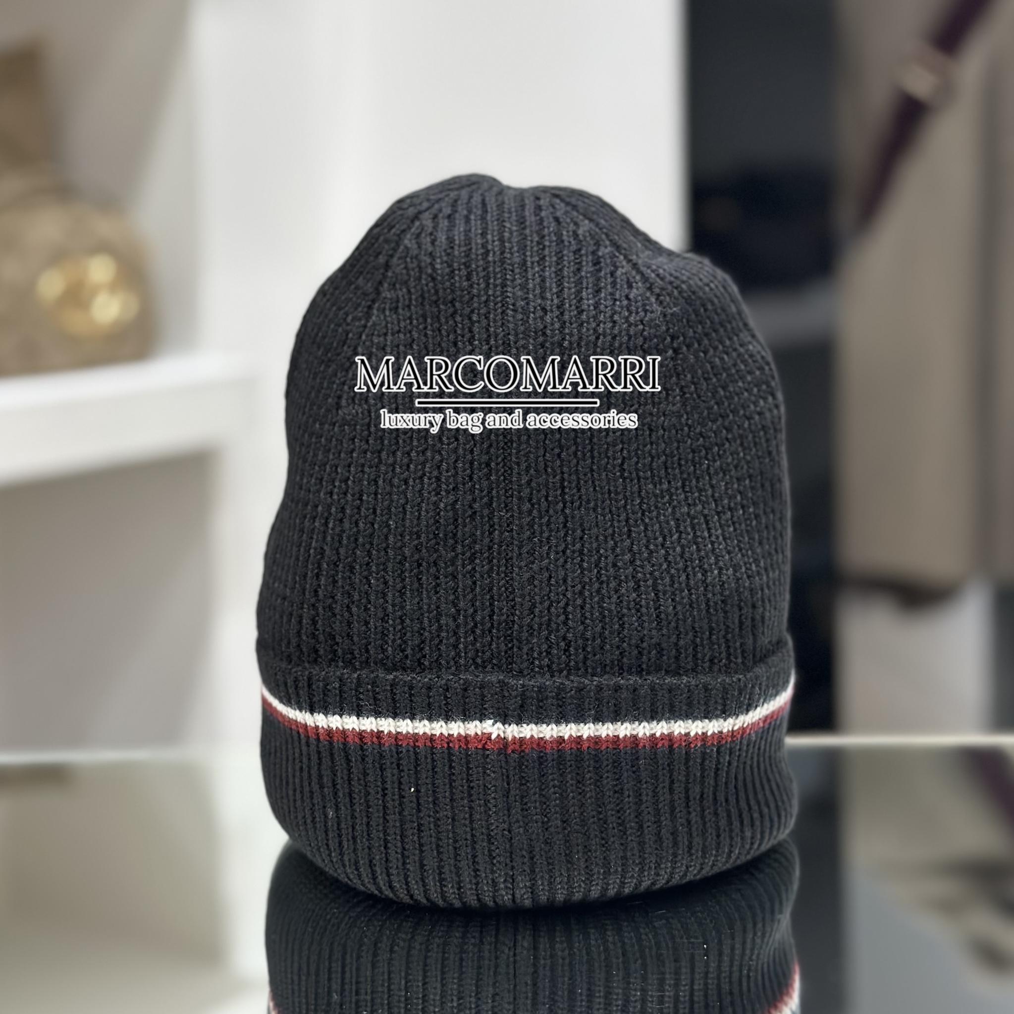 Berretto nastro iconico black - immagine 5