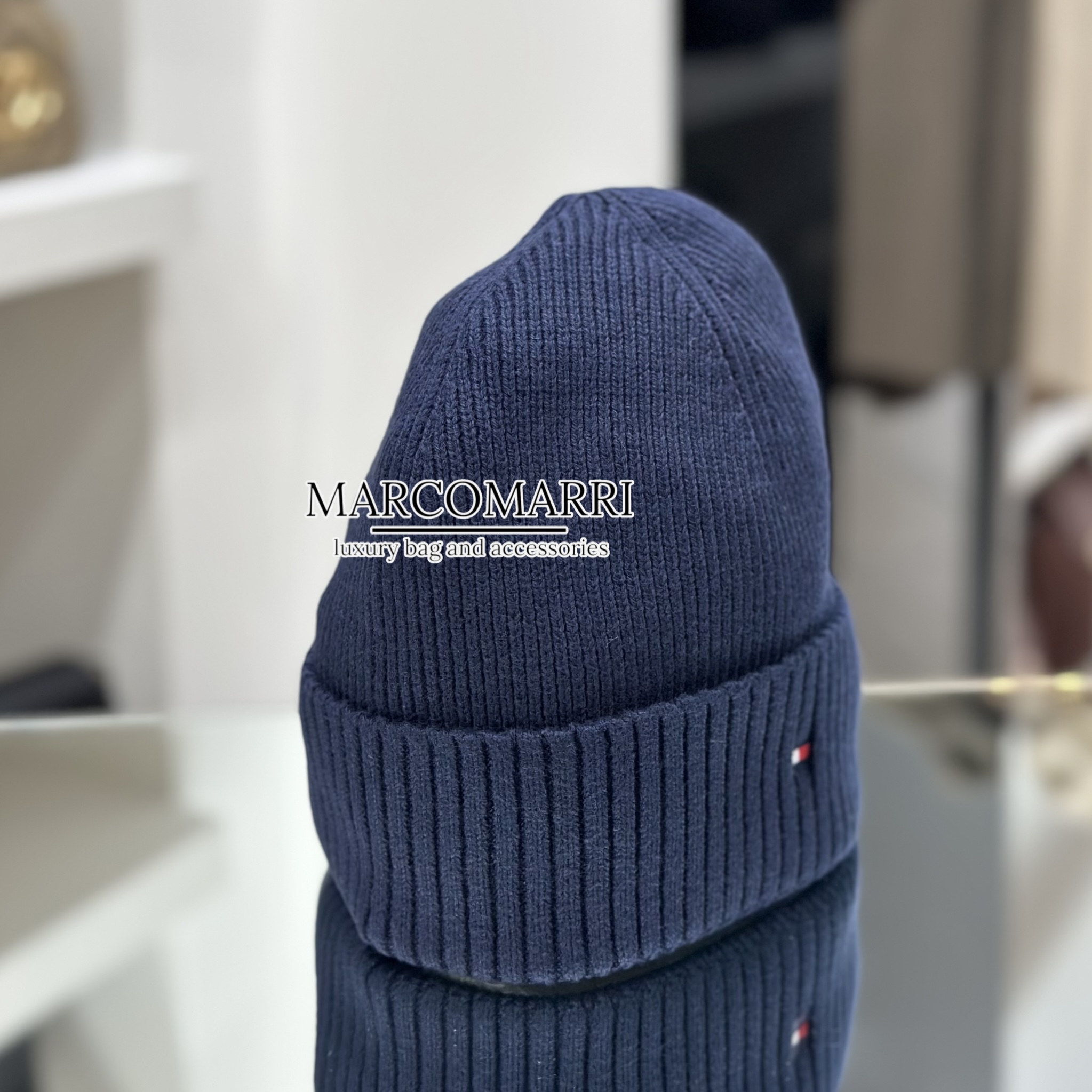 Berretto logo blu - immagine 4