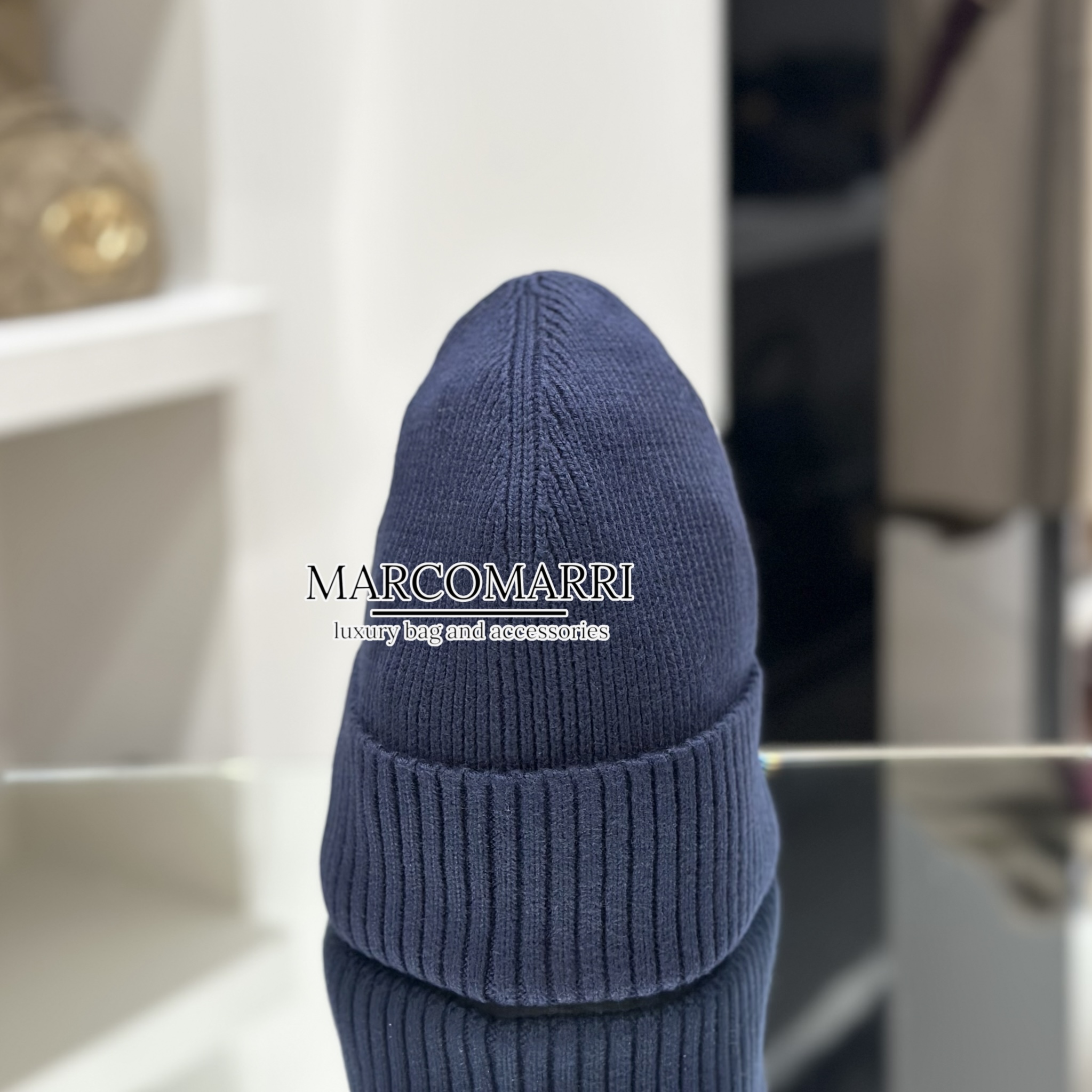 Berretto logo blu - immagine 5