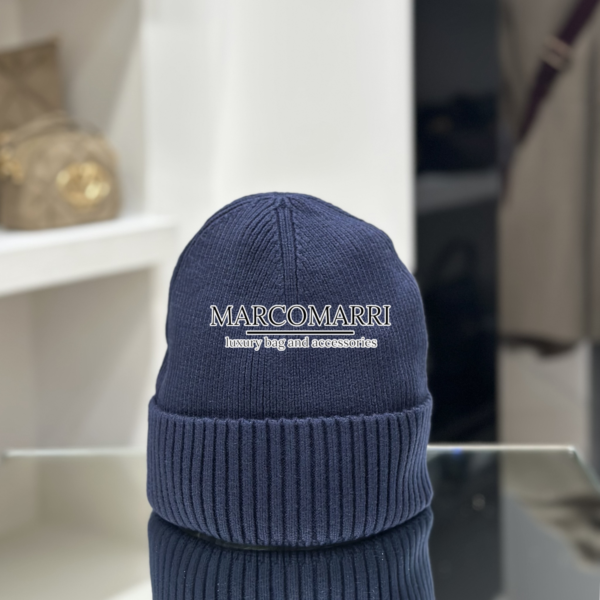 Berretto logo blu - immagine 7