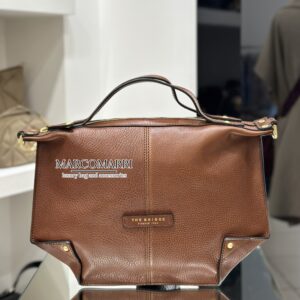 The Bridge Unica Bag Media Cuoio