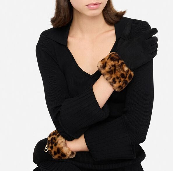 Liu Jo Guanti animalier black - immagine 2