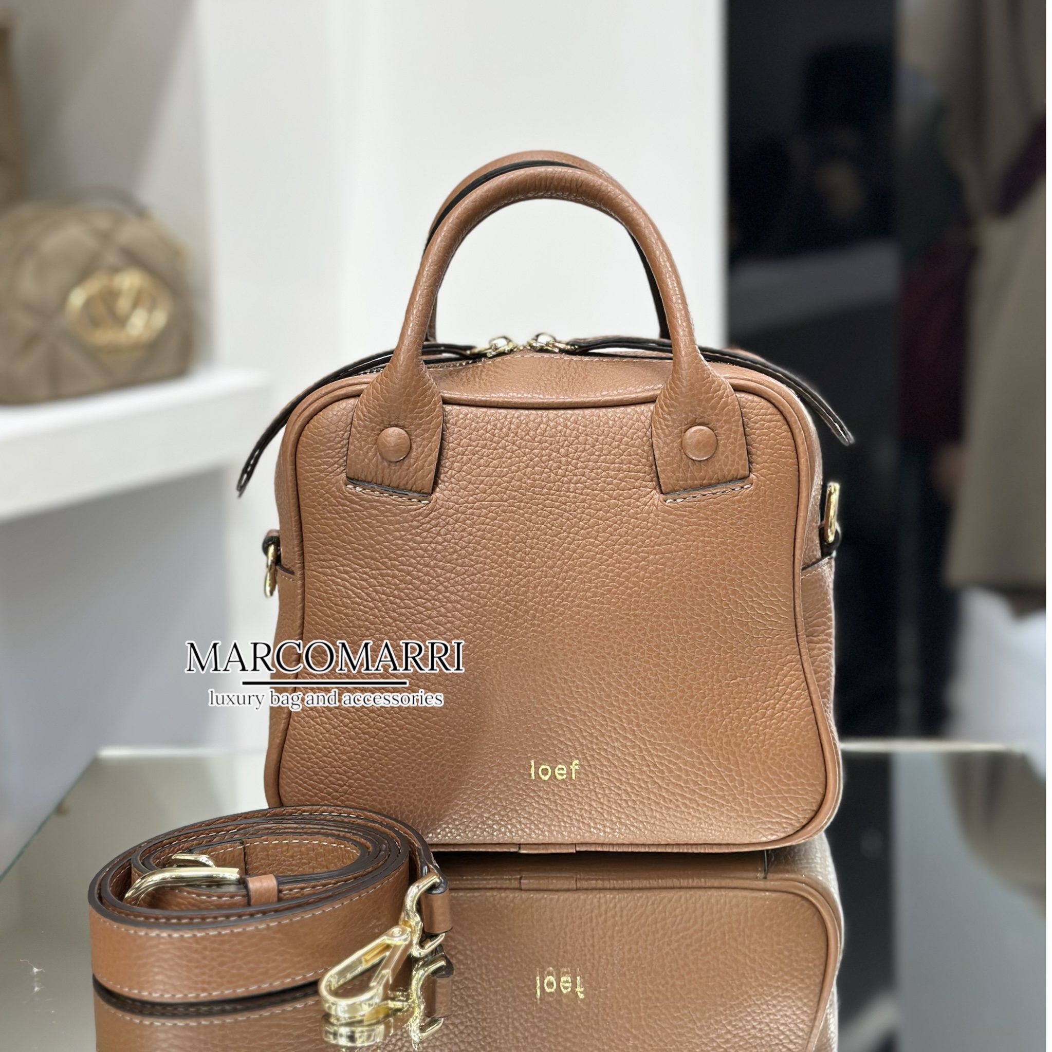 Ioef Bigottina martellata cuoio - immagine 3