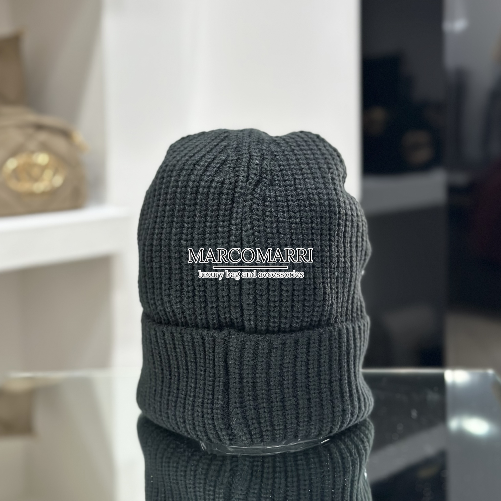 Liu Jo Berretto con strass e perle nero - immagine 5