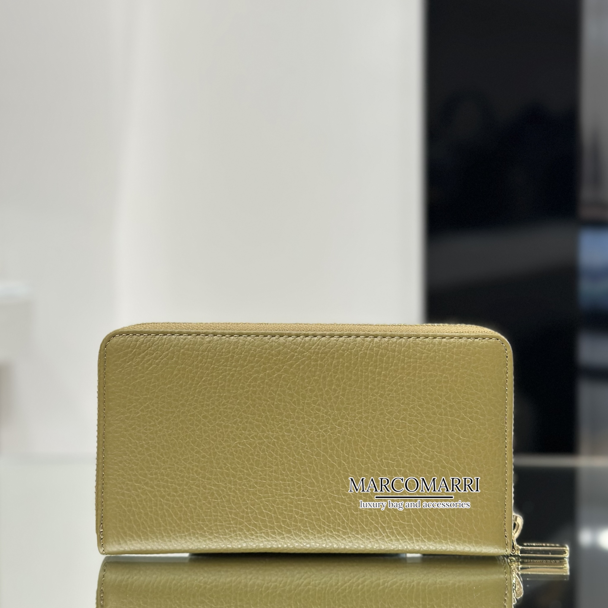 Coccinelle Portafoglio zip Soft Seagrass - immagine 4