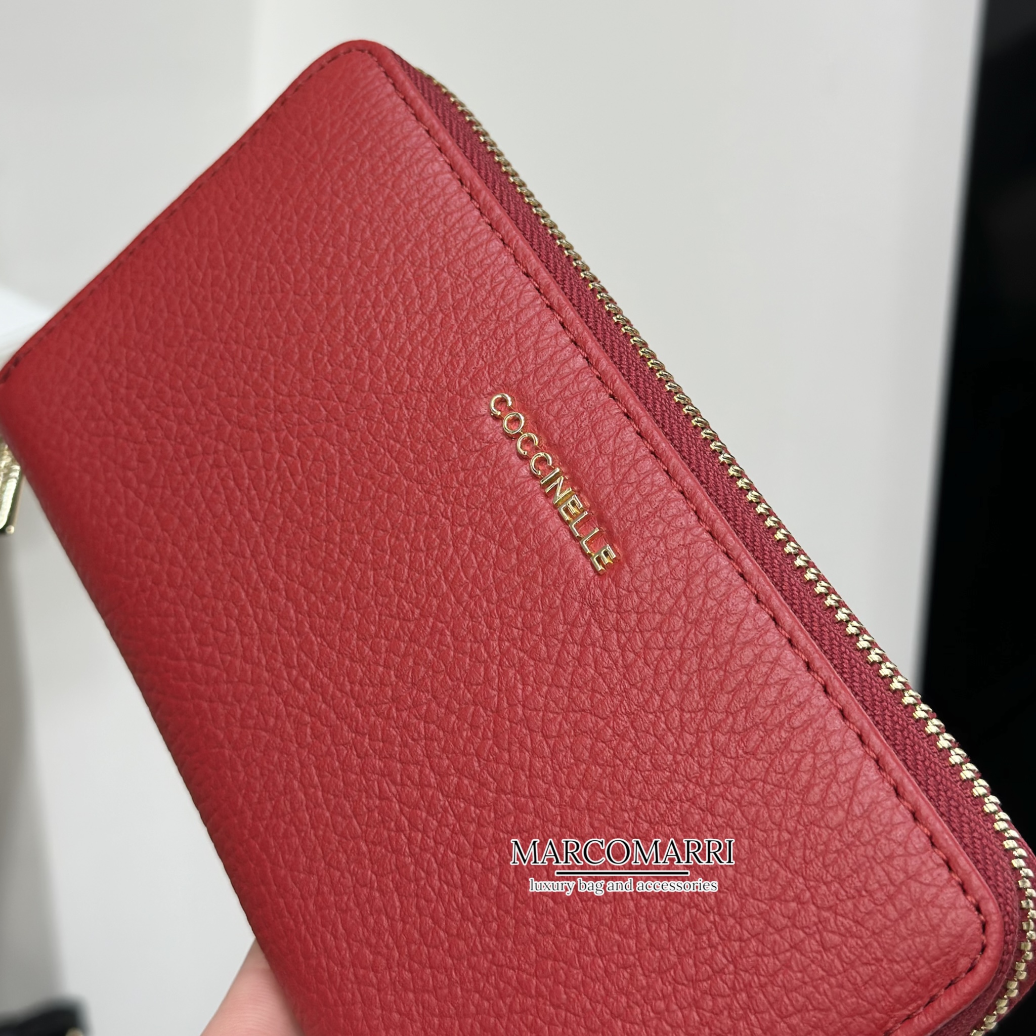 Coccinelle Portafoglio zip Soft Red - immagine 4