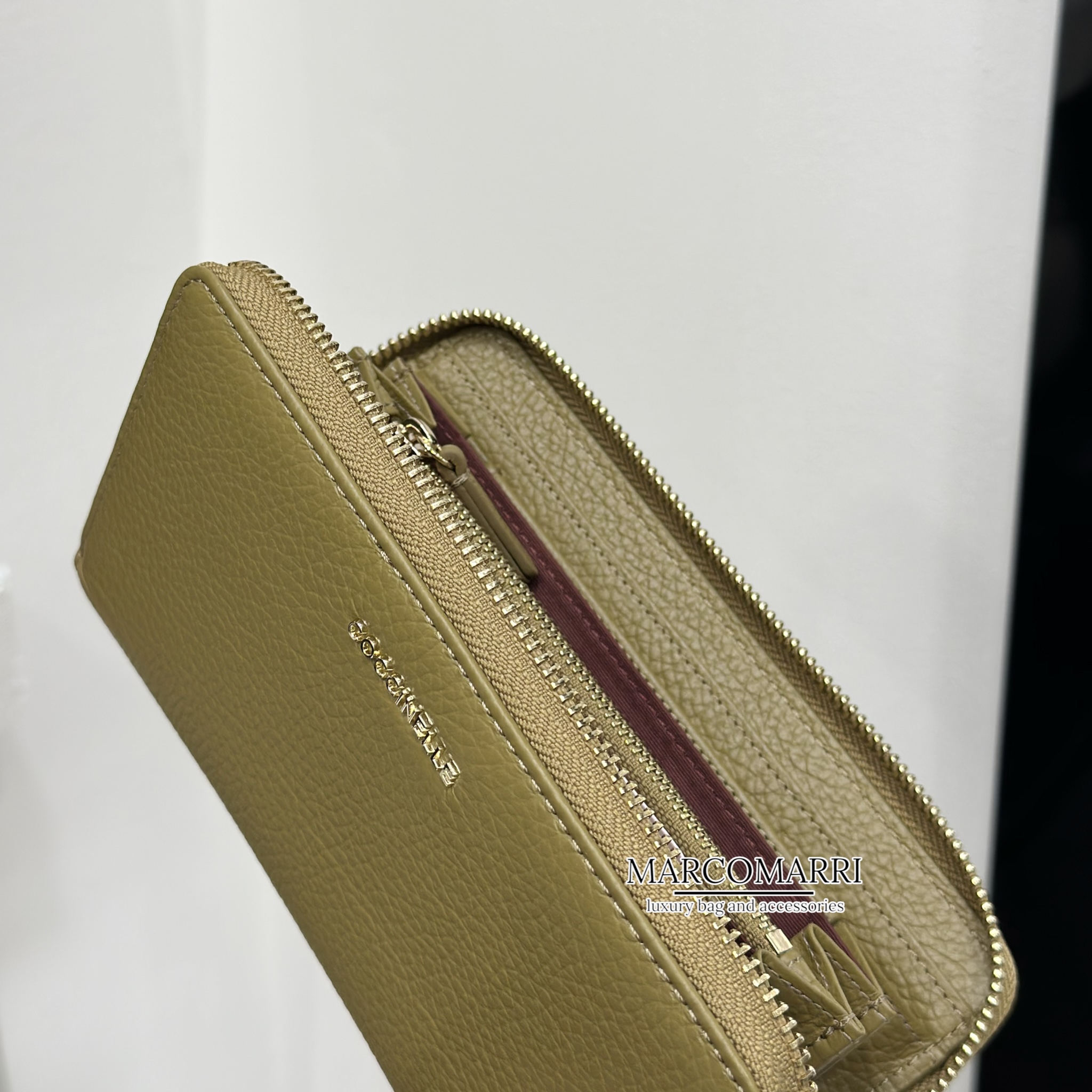 Coccinelle Portafoglio zip Soft Seagrass - immagine 5