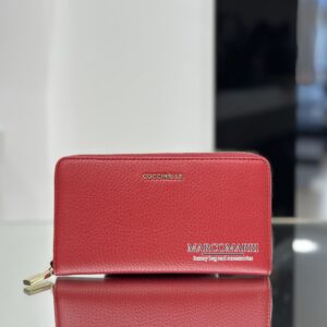 Coccinelle Portafoglio zip Soft Red