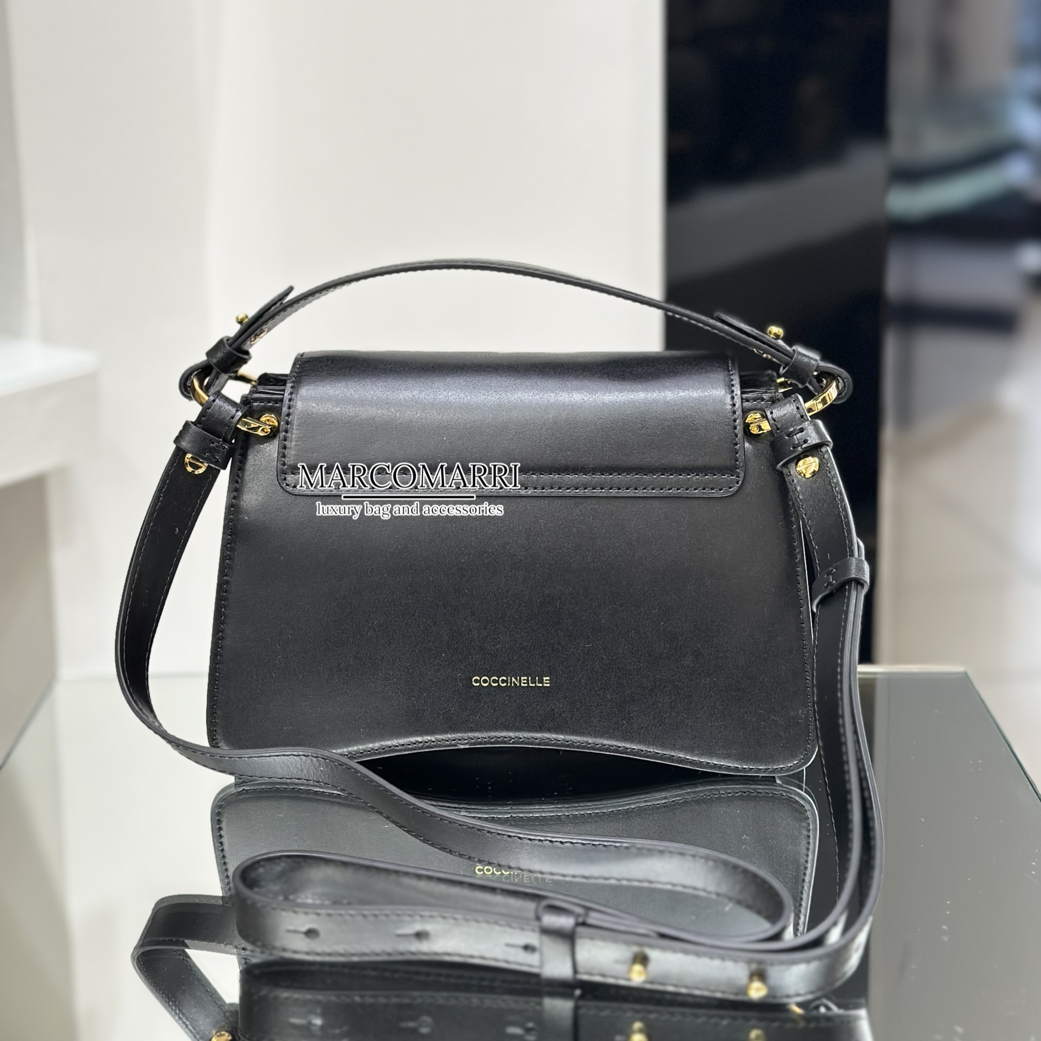 Coccinelle C-Me Small Black - immagine 3