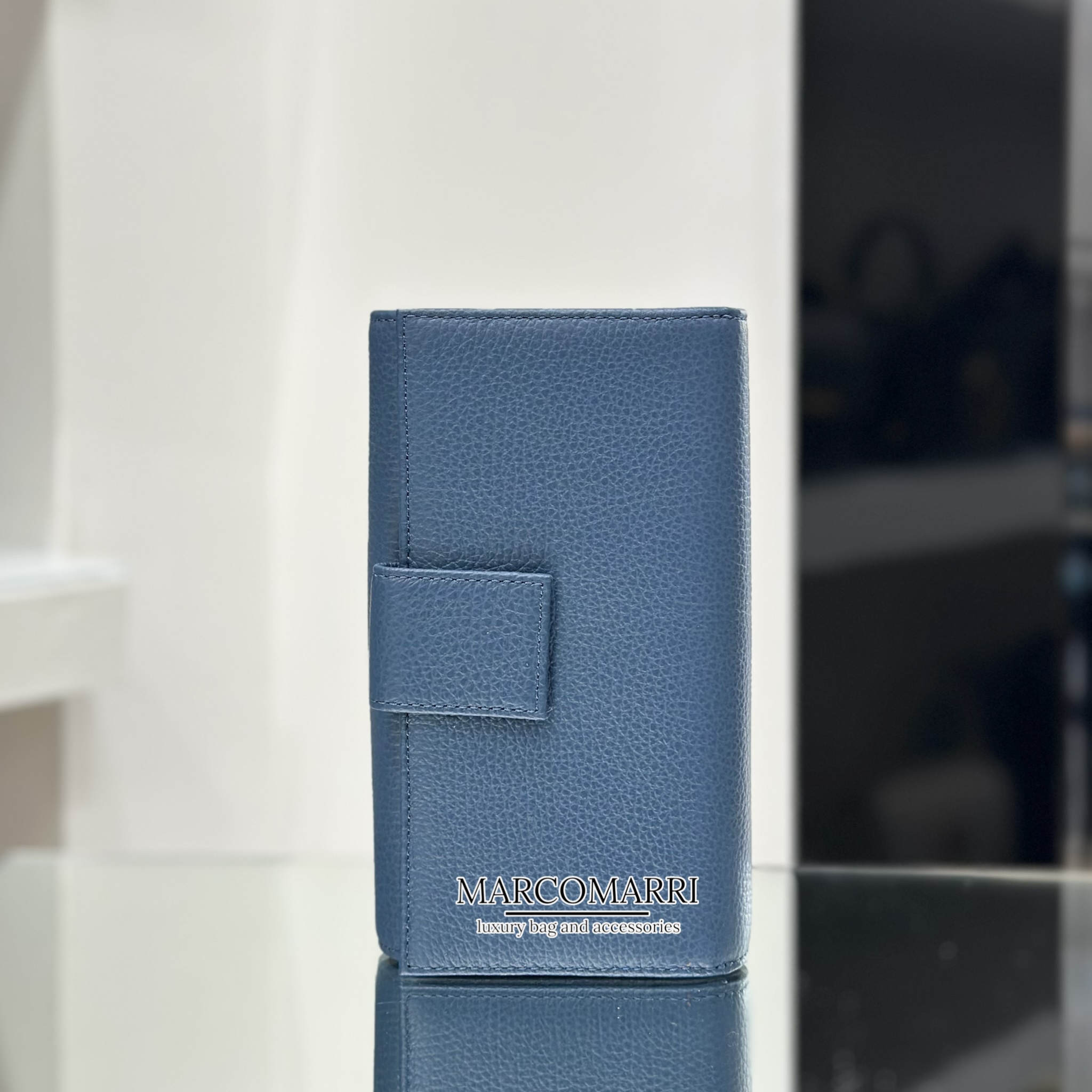 Coccinelle Portafoglio Large Metallic Soft Deep blue - immagine 5