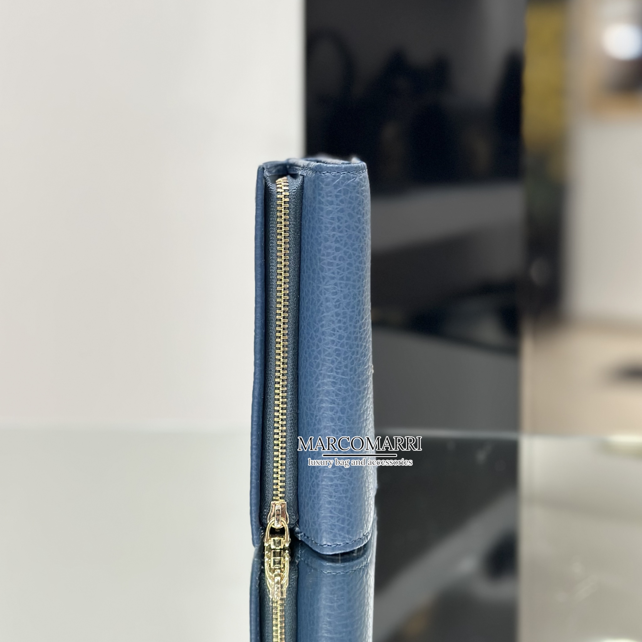 Coccinelle Portafoglio Medio Soft Deep blue - immagine 3