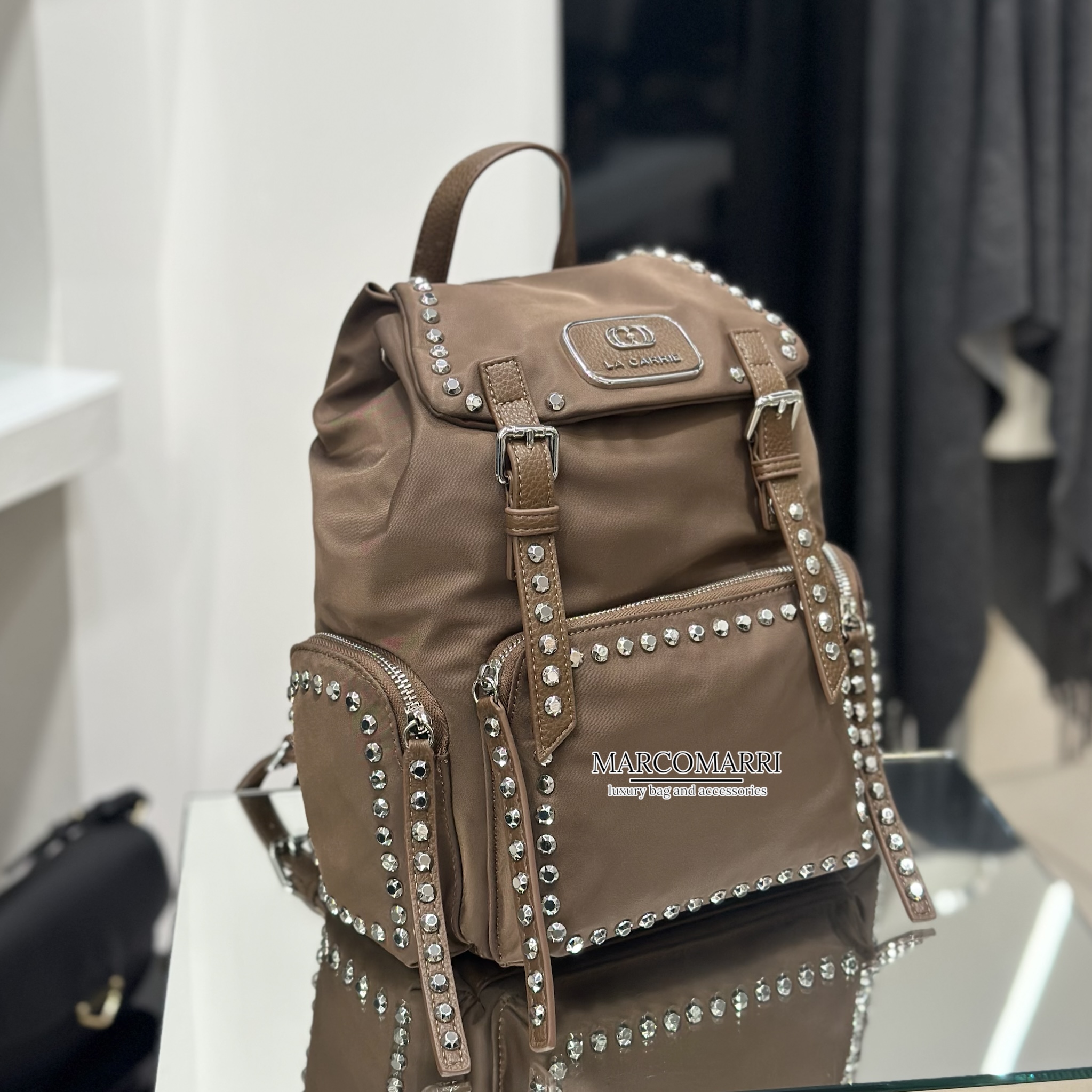 La Carrie Zaino Dark Wave Brown - immagine 5