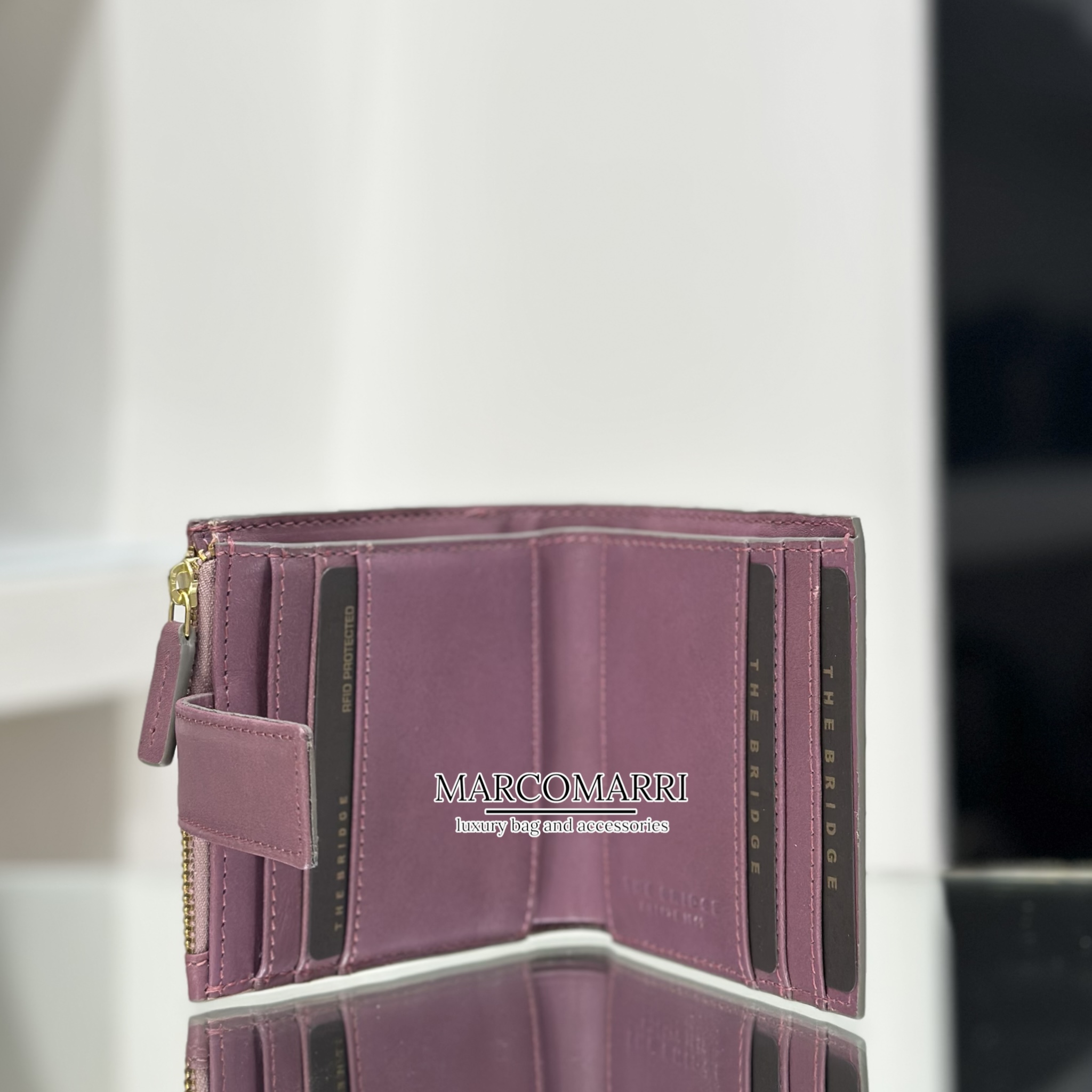 The Bridge Portafoglio small Lucrezia lilla - immagine 4