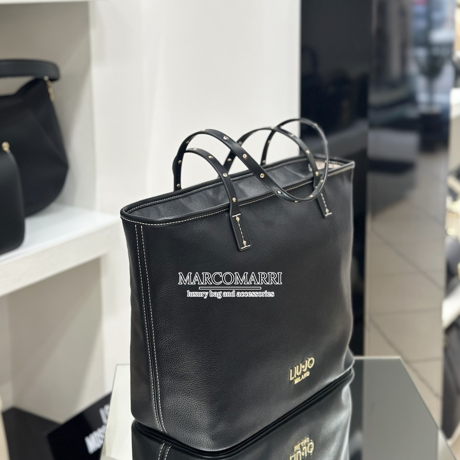 Liu Jo Shopping bag Evrim black - immagine 4