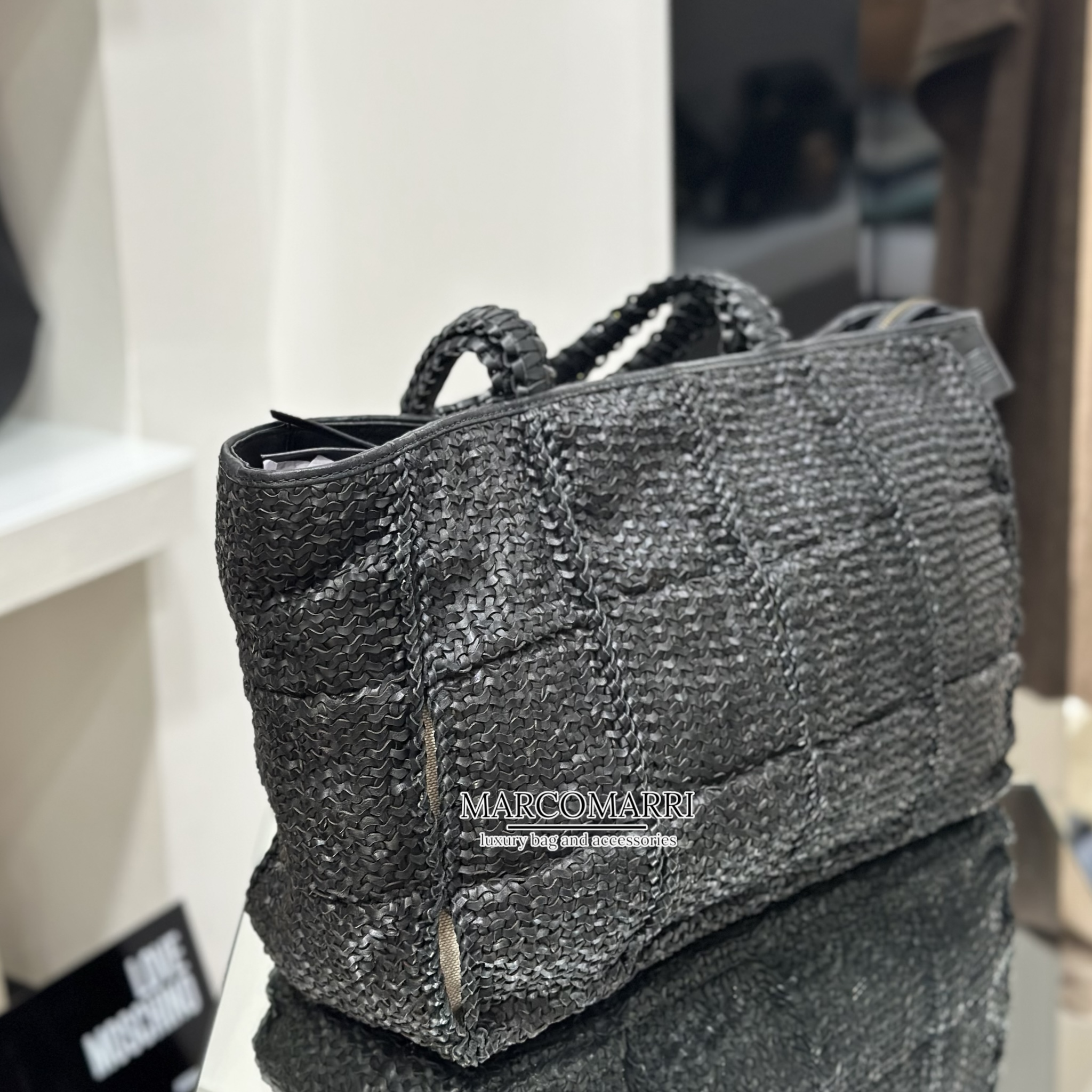 Biba Borsa shopping large Kenett black - immagine 3