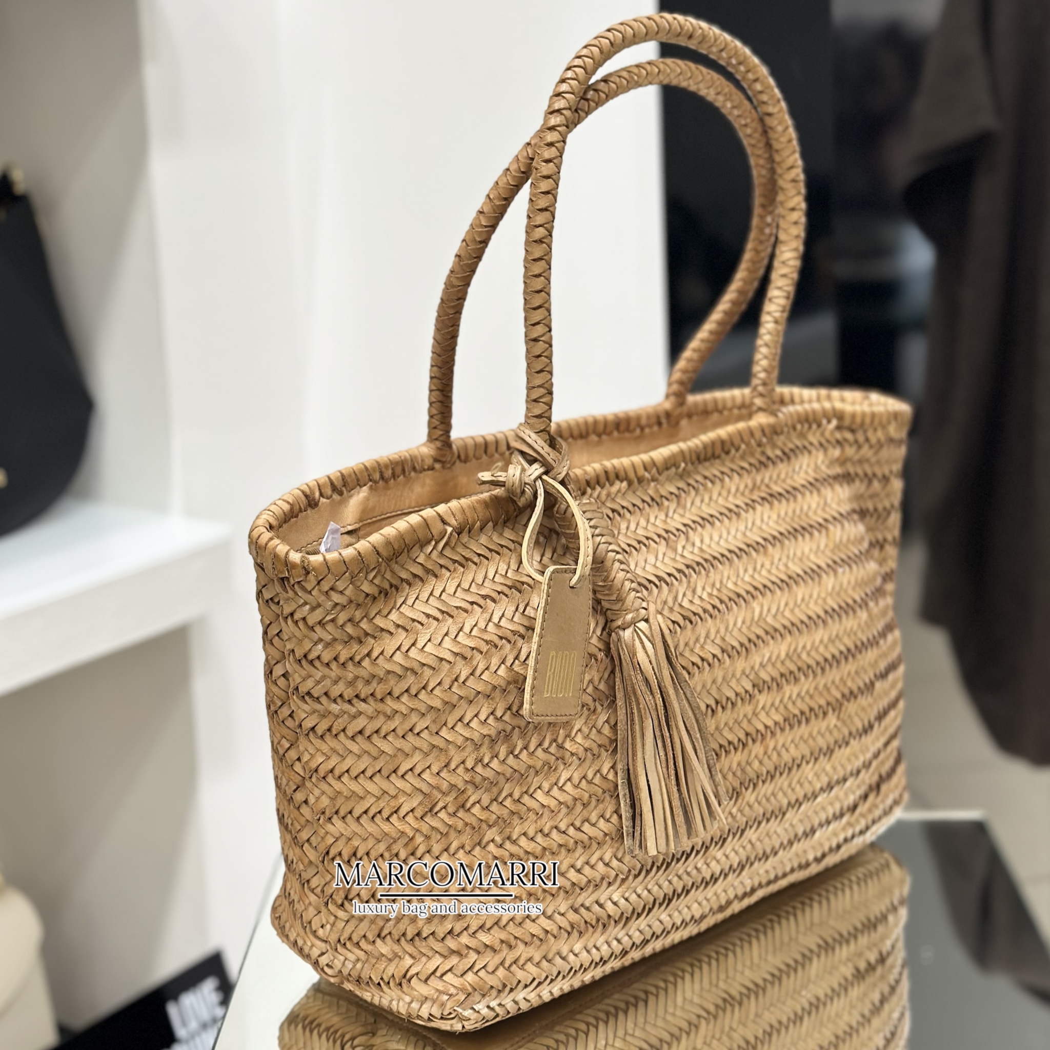 Biba Borsa a spalla Perkins camel - immagine 3