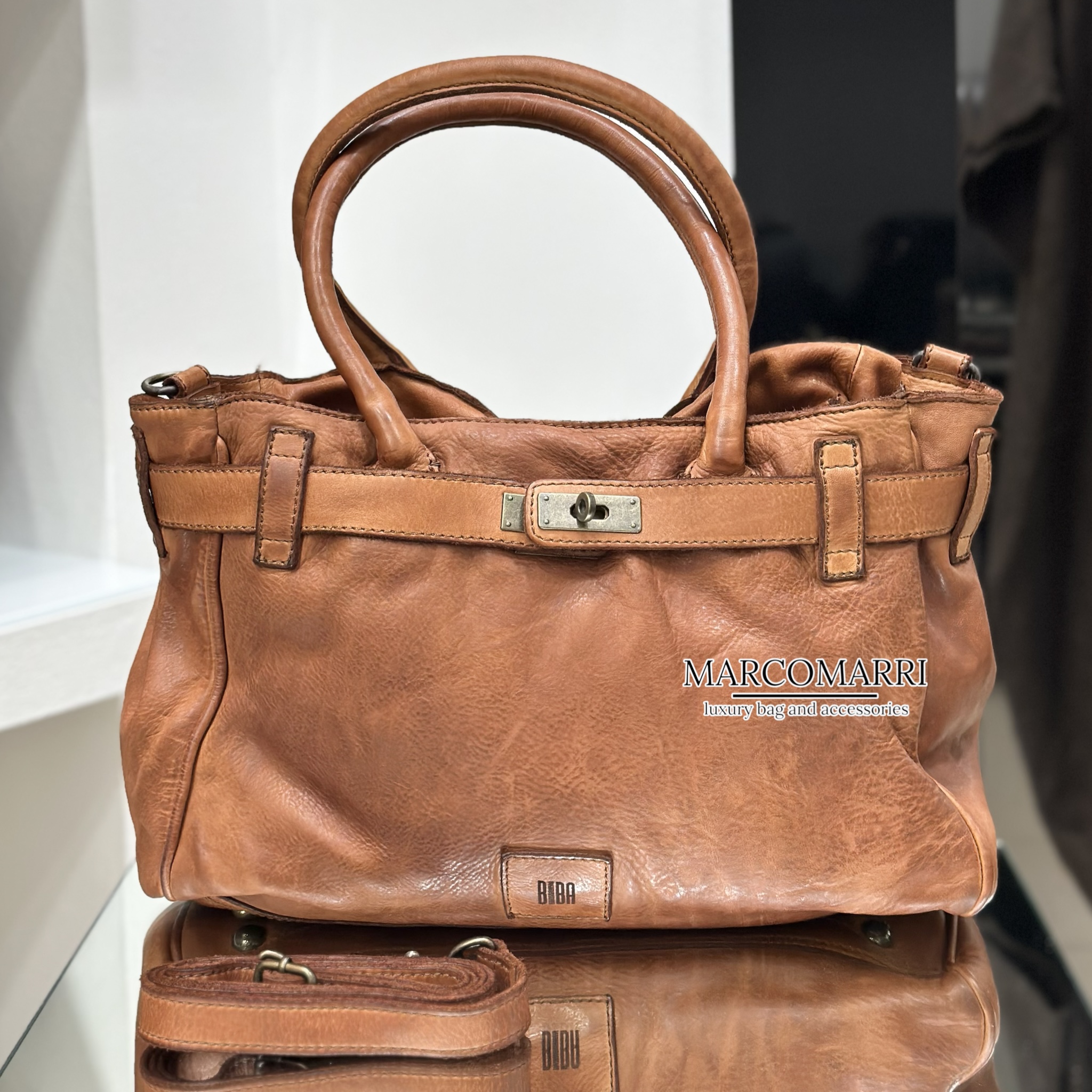 Biba Borsa Boston Cuoio - immagine 6