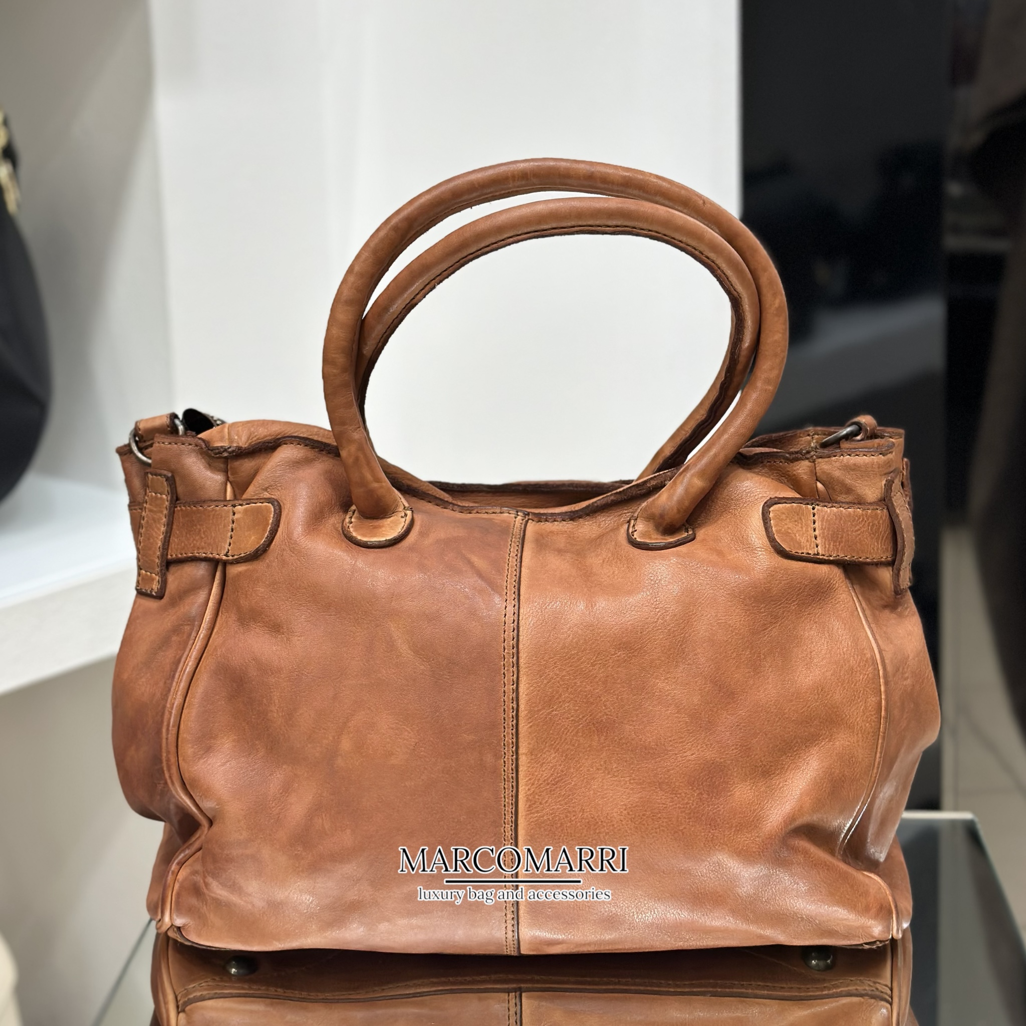 Biba Borsa Boston Cuoio - immagine 5