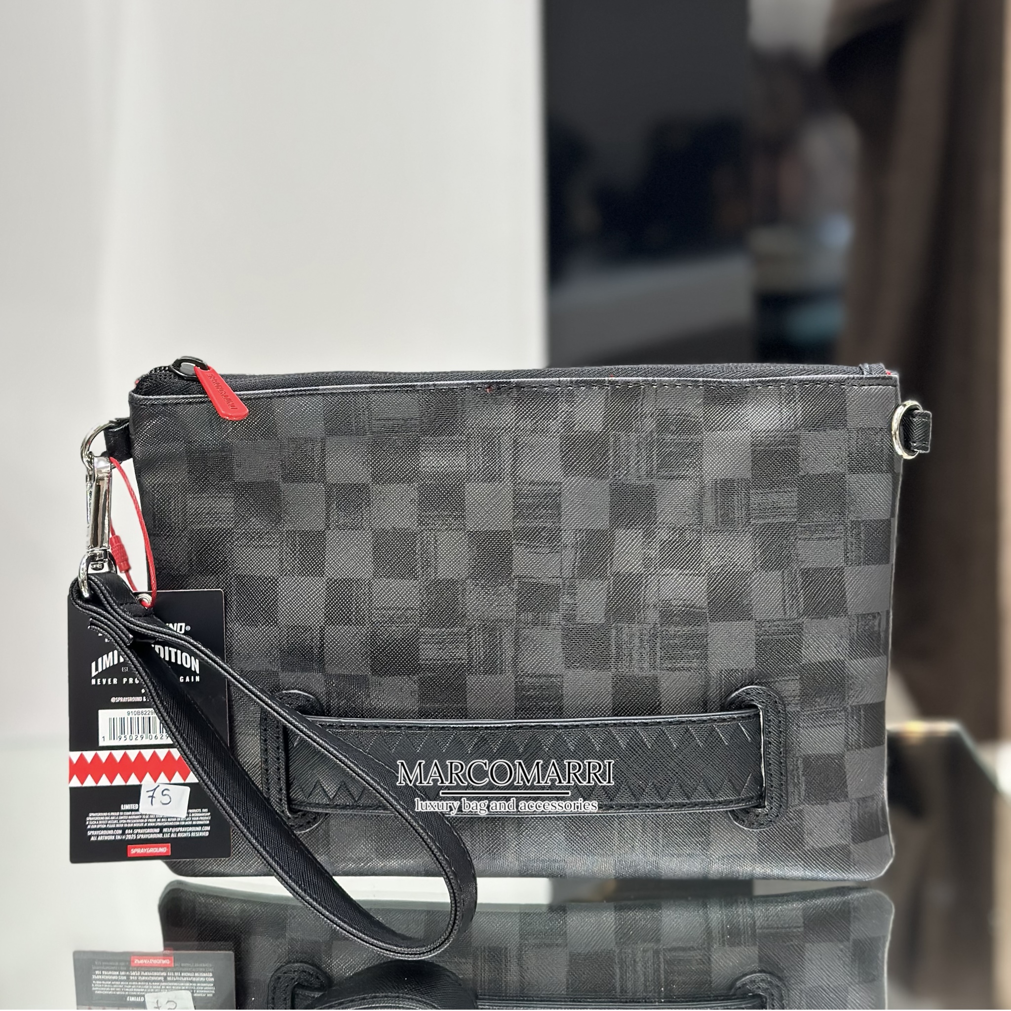 Sprayground Pochette Scribble Shark - immagine 4