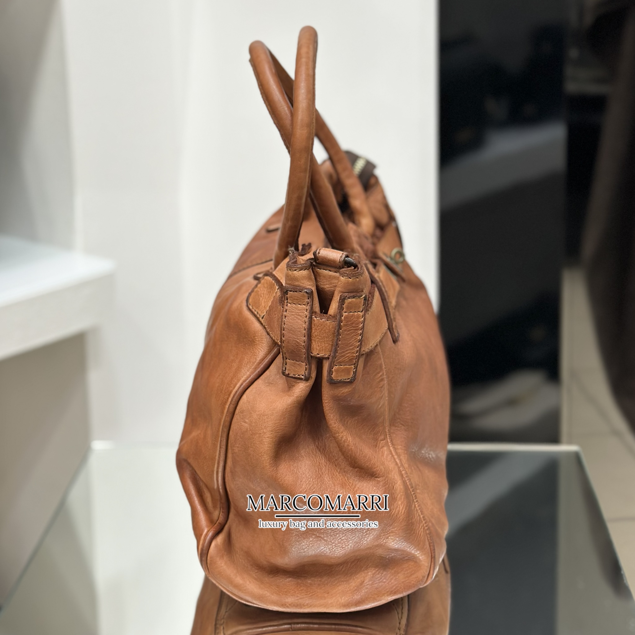 Biba Borsa Boston Cuoio - immagine 2