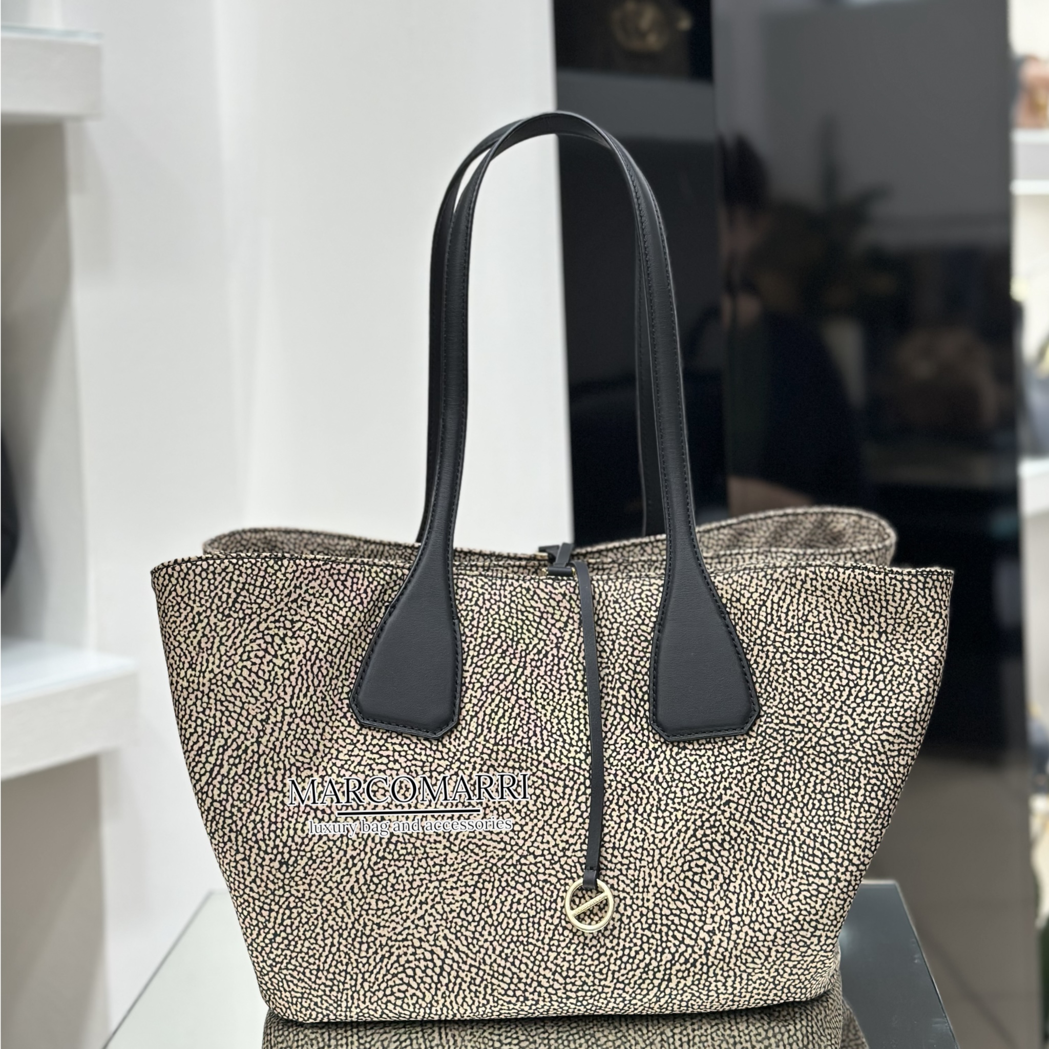 Borbonese Shopping bag Vis-A-Vis Op Classico