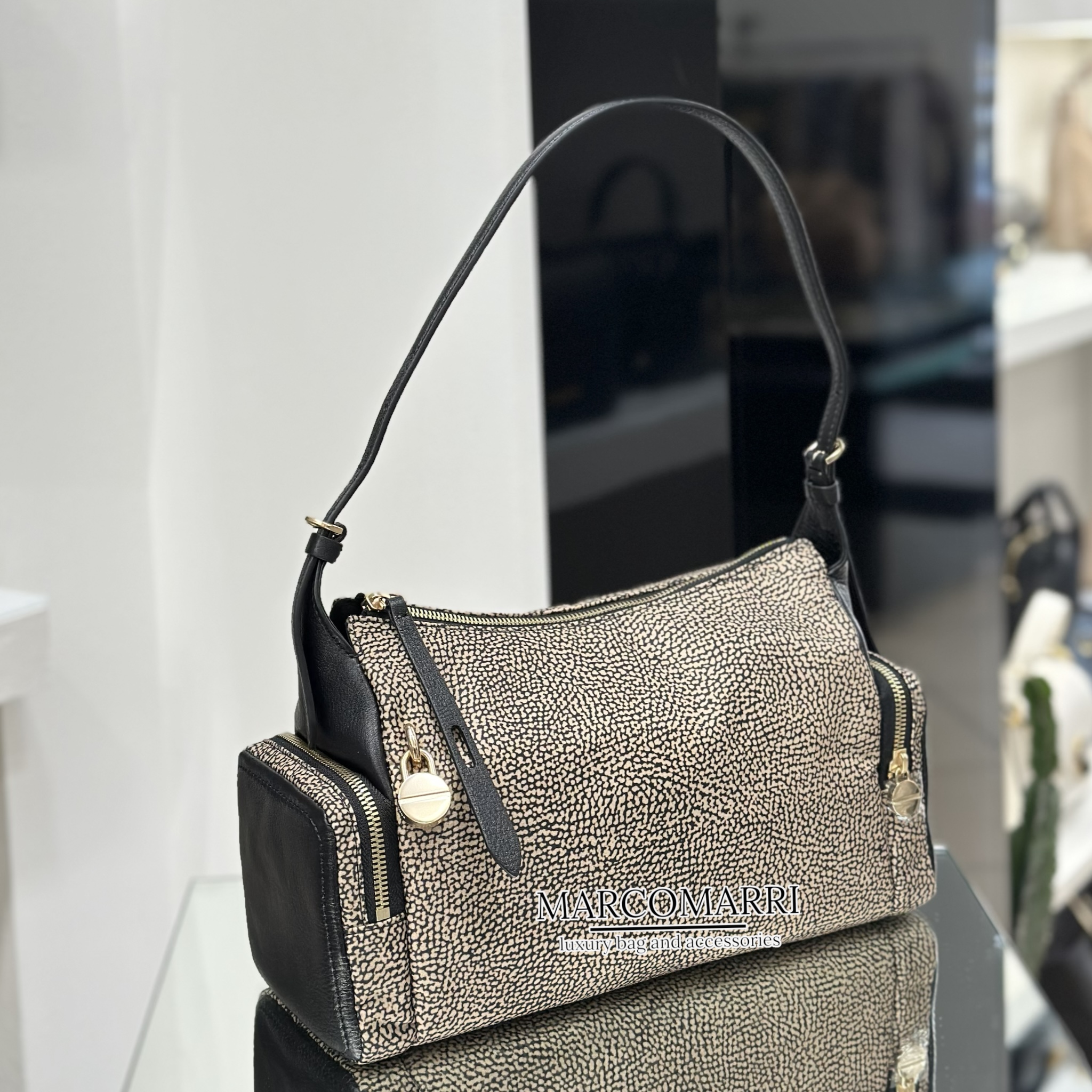 Borbonese Hobo bag Poche op classico - immagine 3