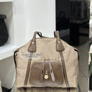 Borbonese Borsa a spalla Poche beige