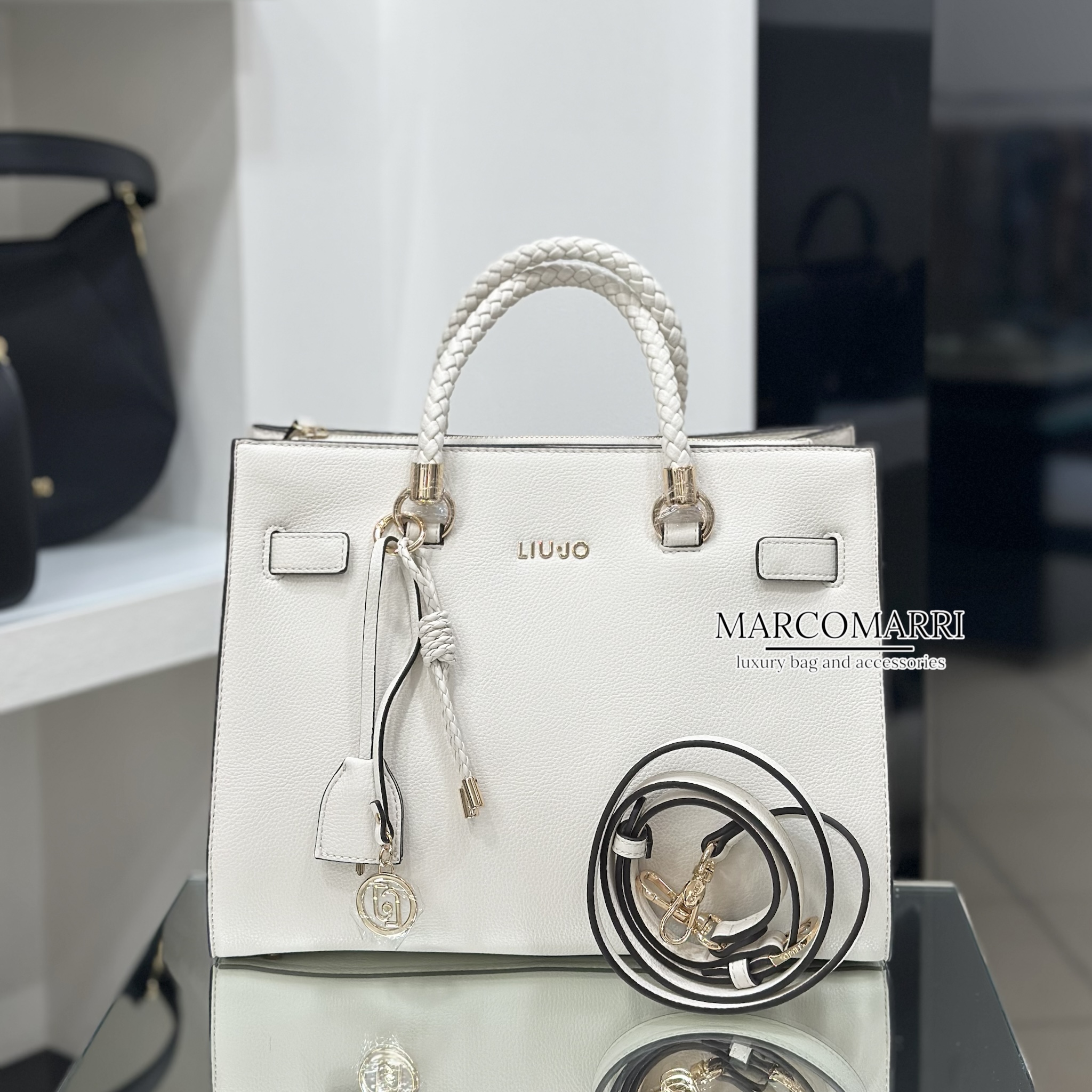 Liu Jo Borsa a mano Manhattan cream - immagine 3