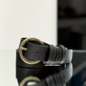 Biba Cintura in pelle invecchiata black