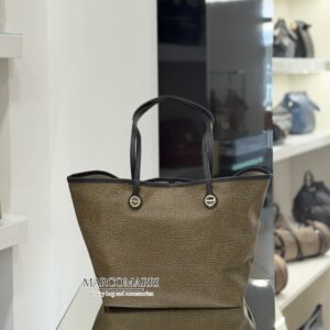 Borbonese Shopper Media Graffiti Op Classic