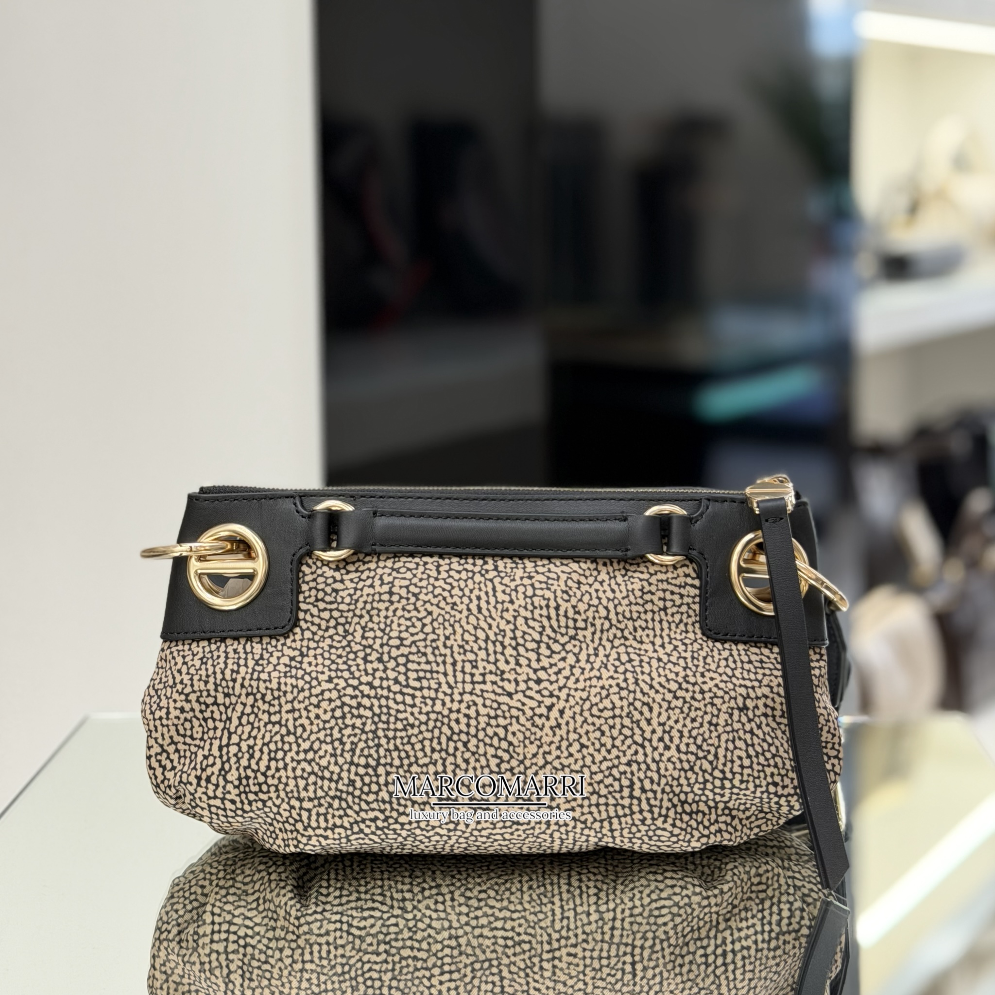 Borbonese London borsa mini op classico - immagine 2