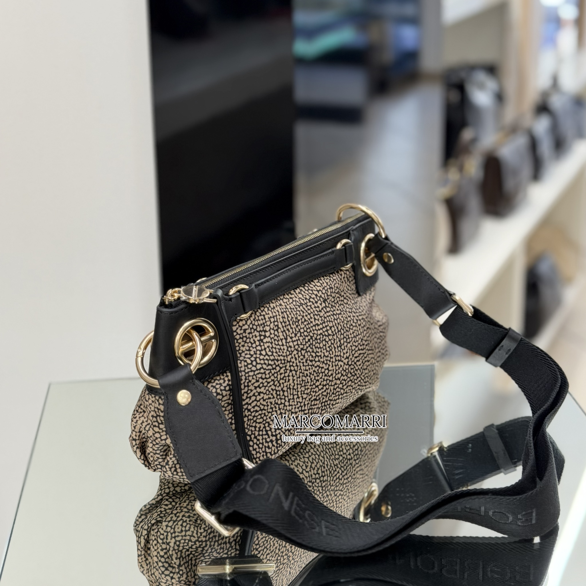 Borbonese London borsa mini op classico - immagine 3