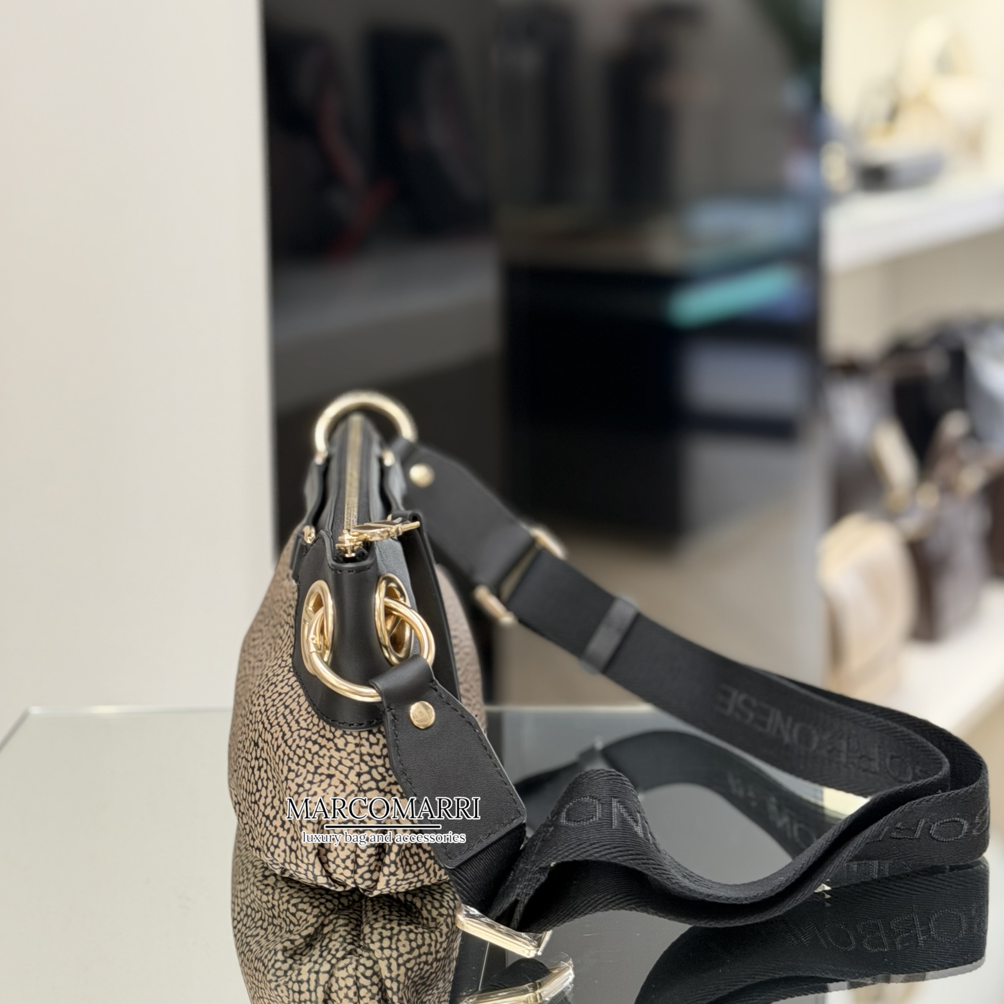 Borbonese London borsa mini op classico - immagine 4