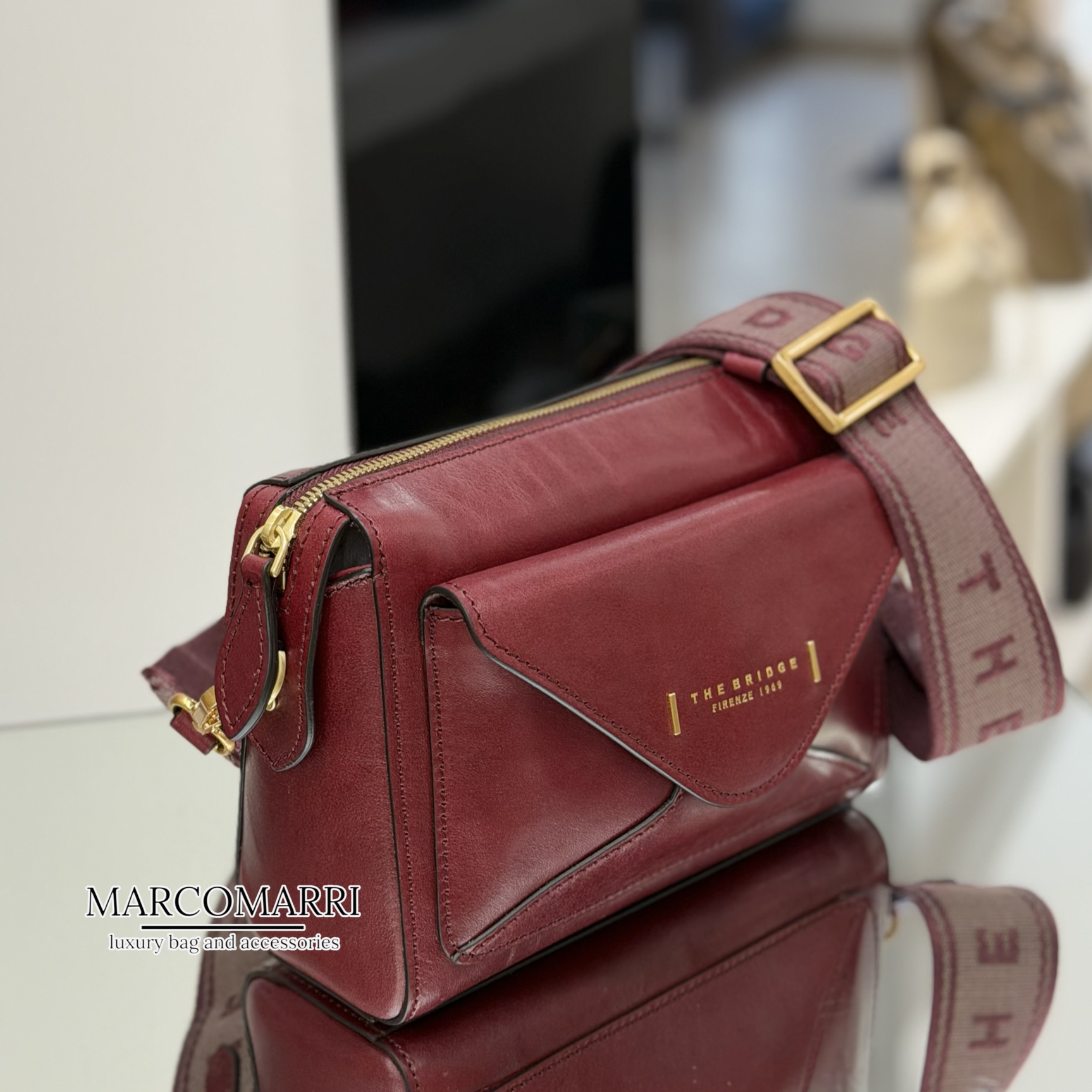 The Bridge Camera bag barolo - immagine 5