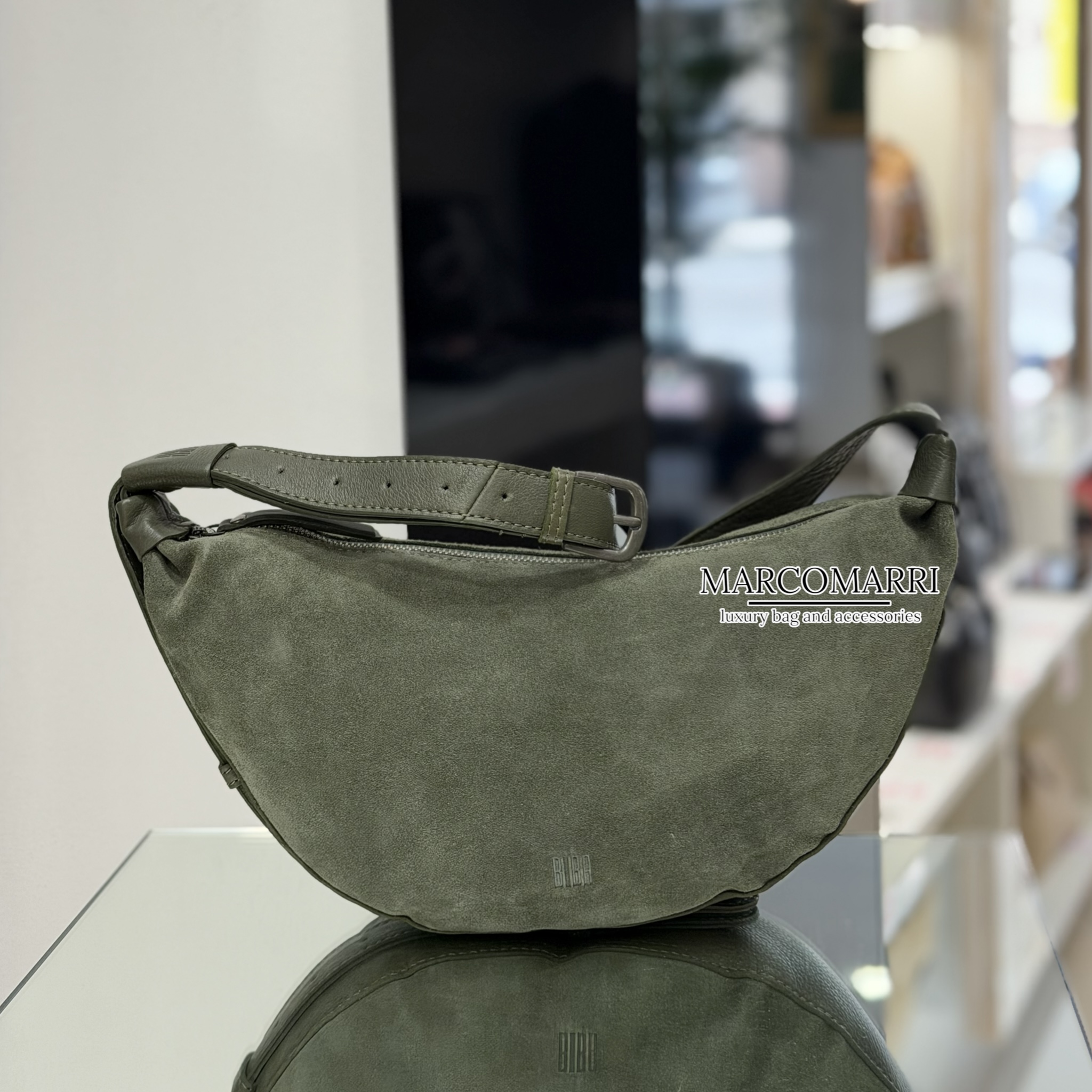 BiBa Borsa in pelle camoscio Marco Marri boutique Ponte San Giovanni, Perugia (18)