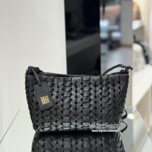 Biba Crossbody Elk Intrecciata Black