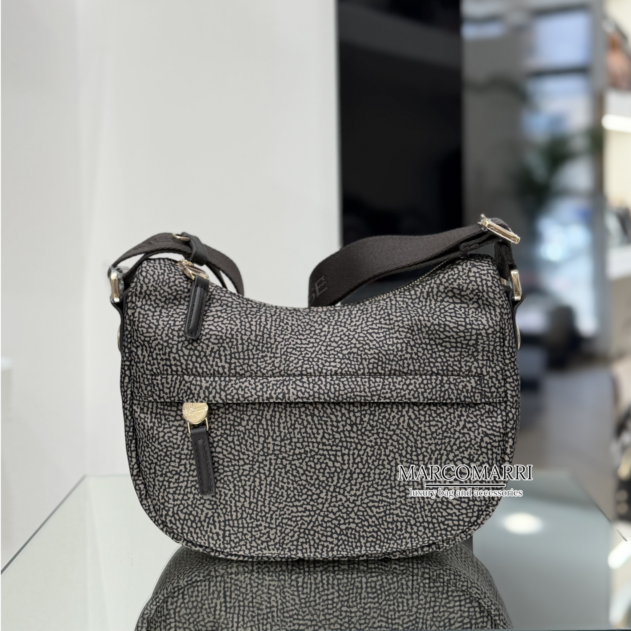 Borbonese Luna Bag XS tar Marco Marri negozio di borse e accessori Ponte San Giovanni, Perugia (2)