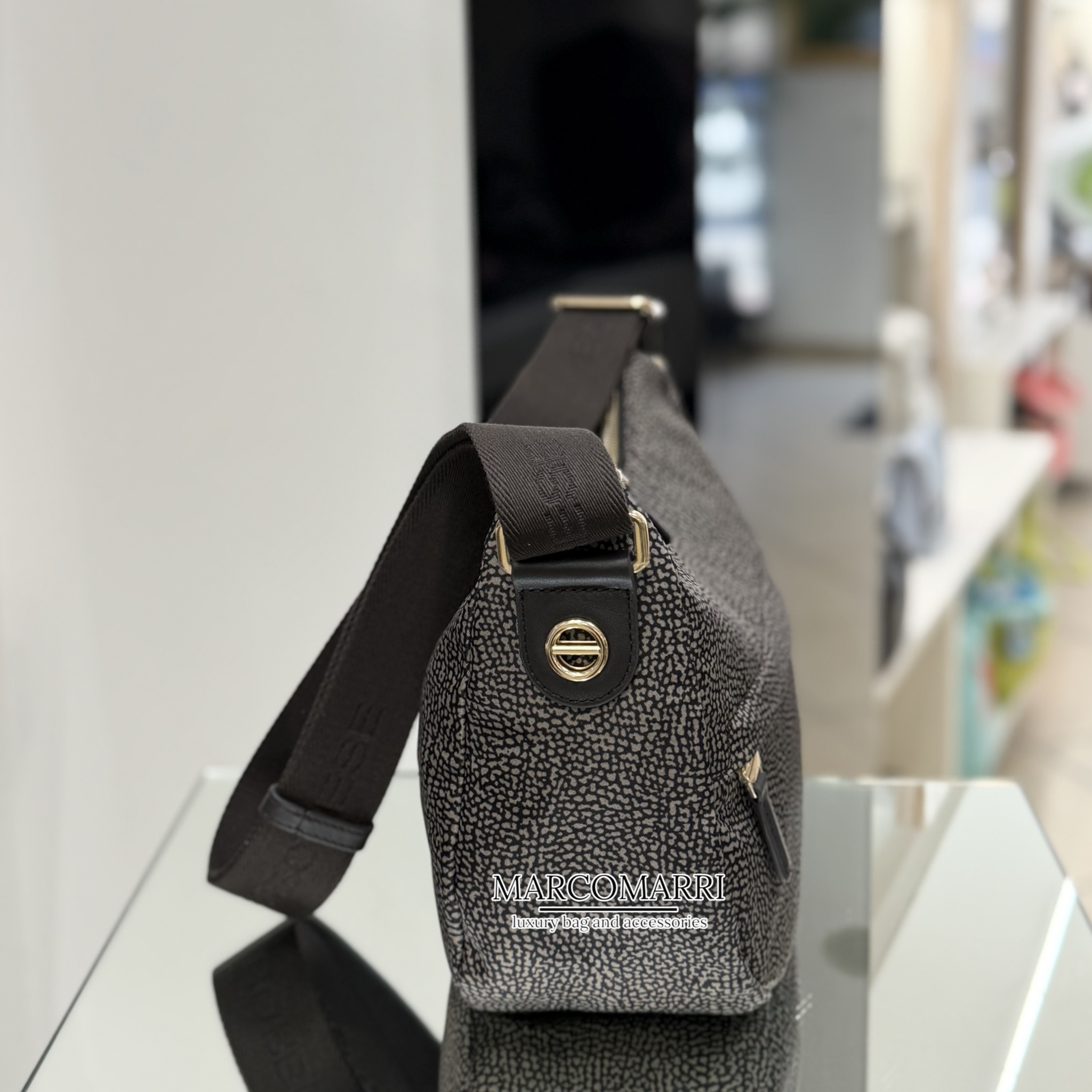 Borbonese LUNA BAG small Tar - immagine 2