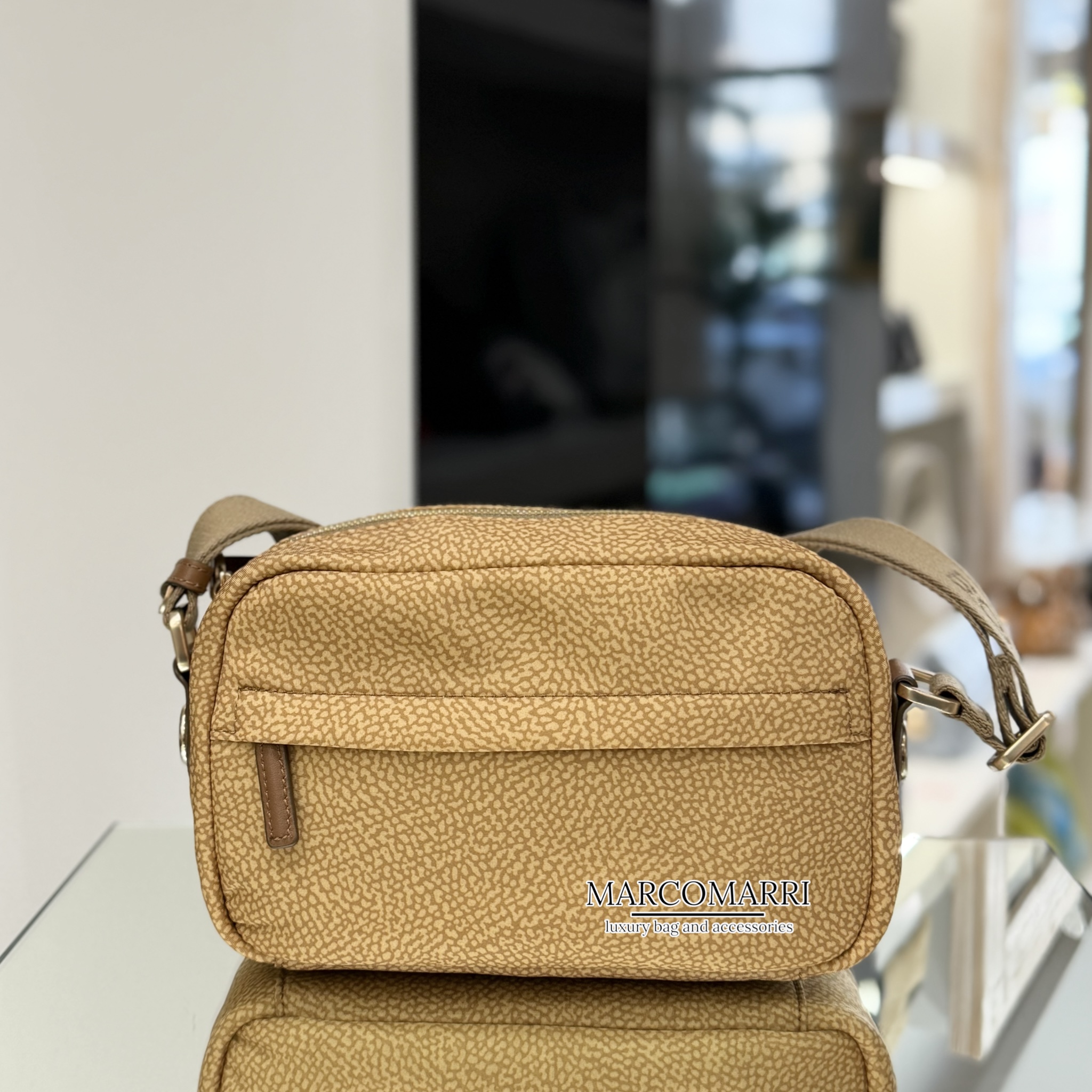 Borbonese borsa a tracolla camera case Marco Marri boutique Ponte San Giovanni, Perugia