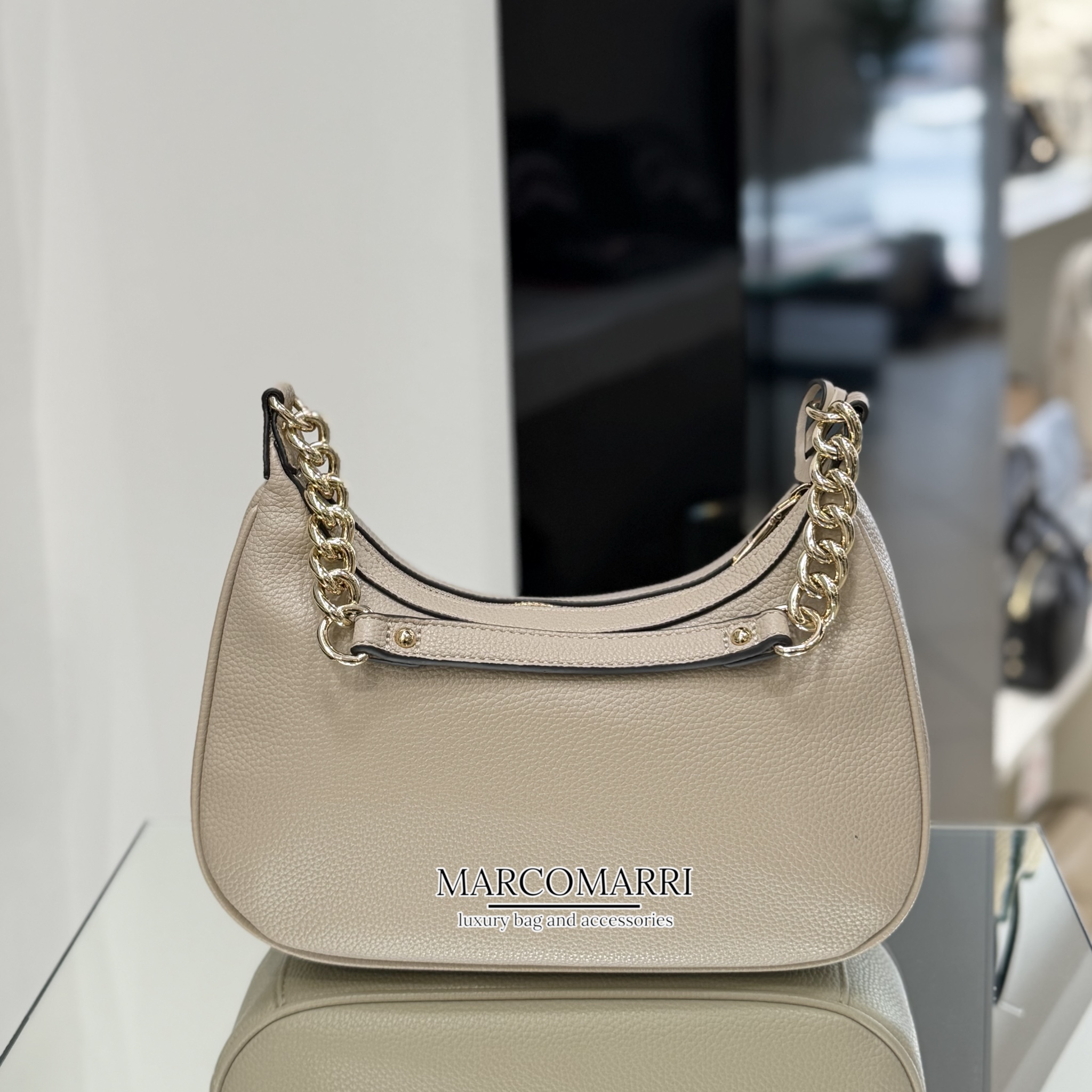 Liu Jo Hobo bag small Ridhi Neutro - immagine 2