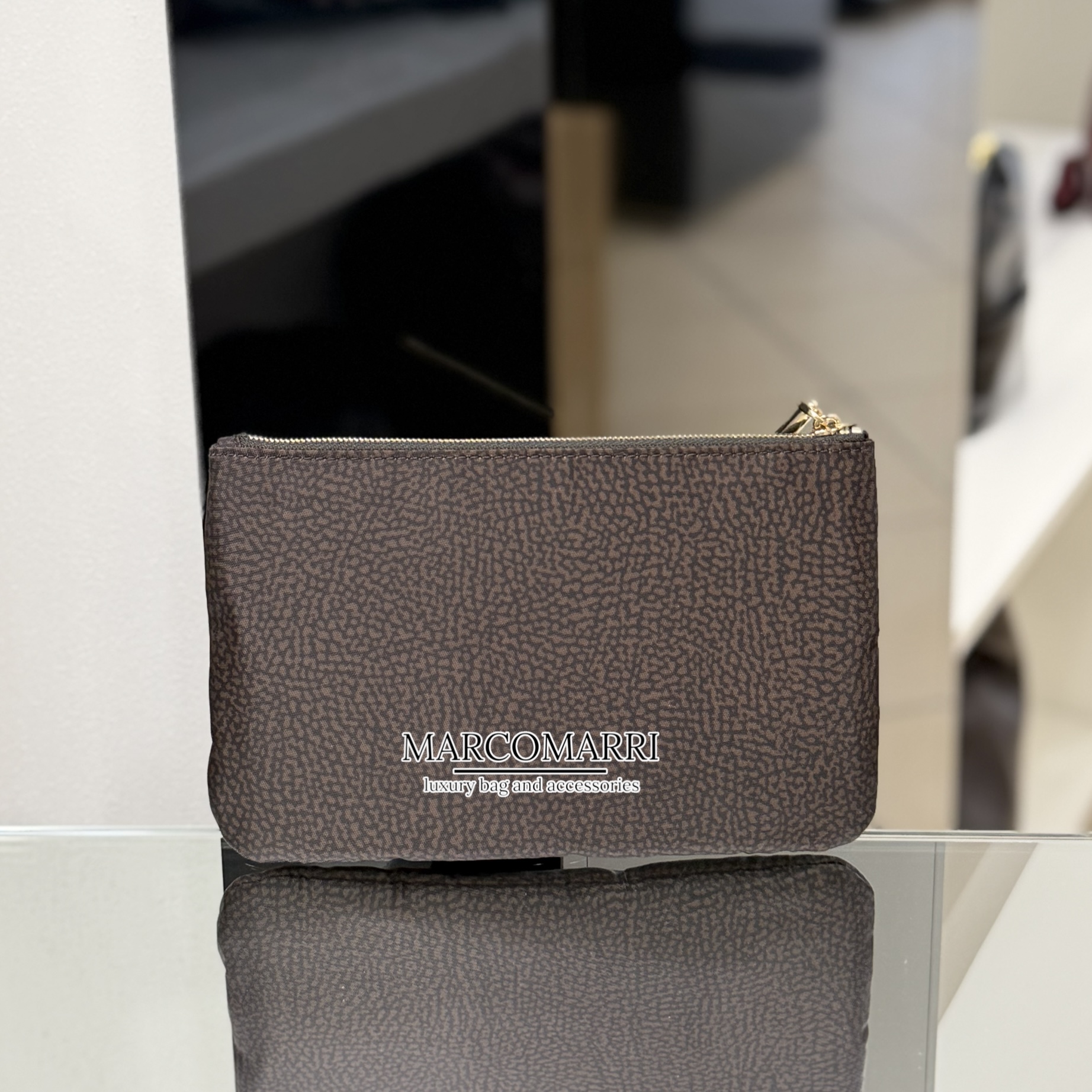 Borbonese Bustina/Pochette chocolate - immagine 2