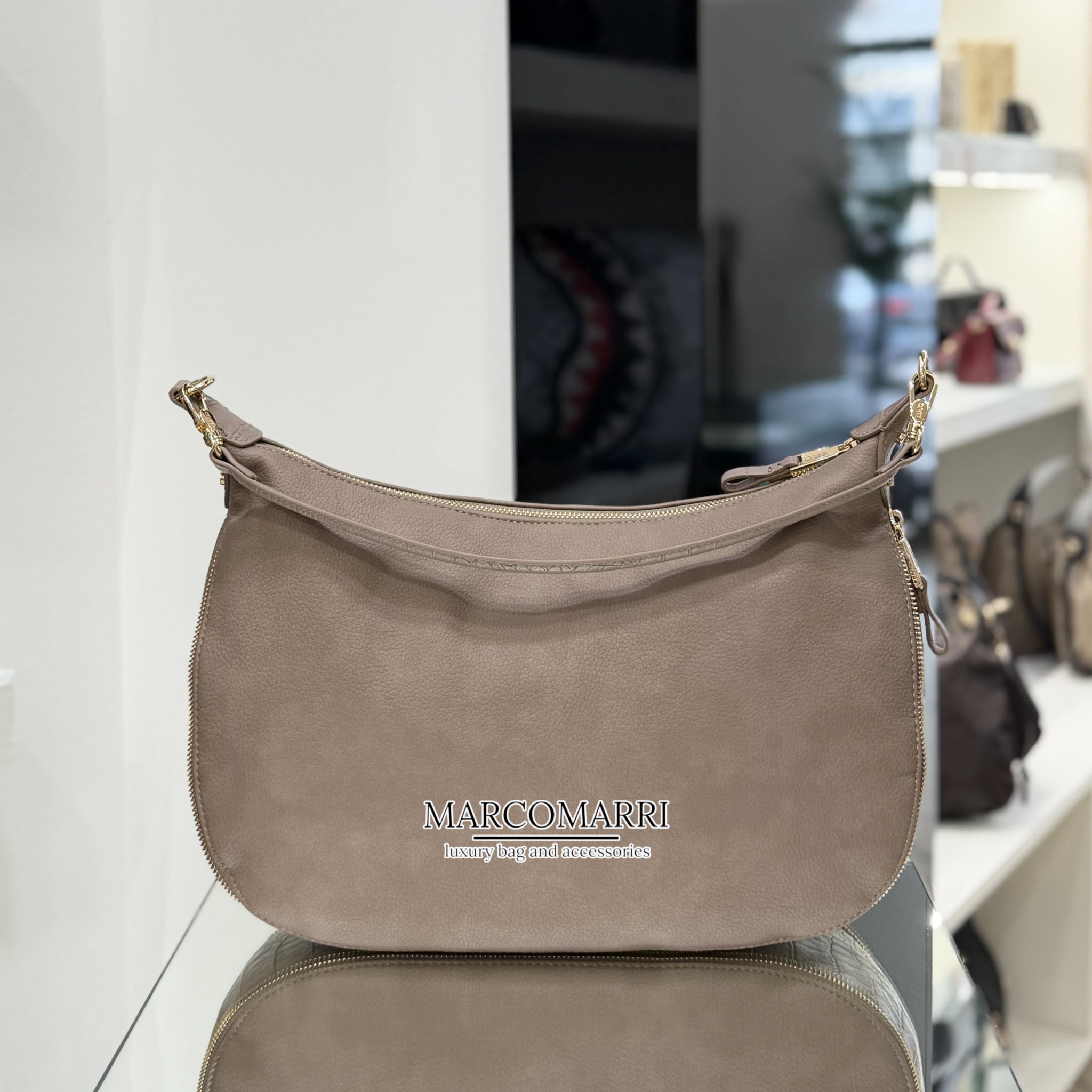 Liujo Borsa Hobo bag Large Kaliska Mocha - immagine 4