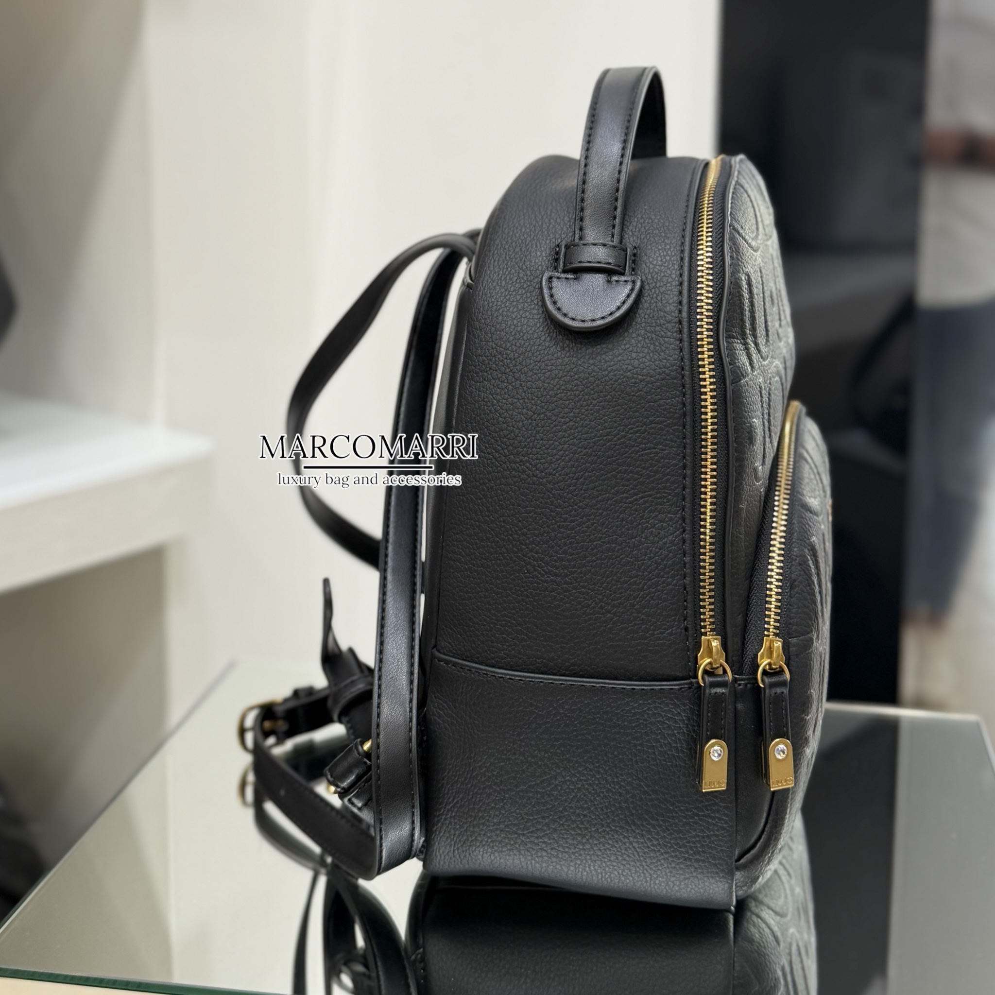 Liu Jo Zaino Manhattan Logo Black - immagine 4