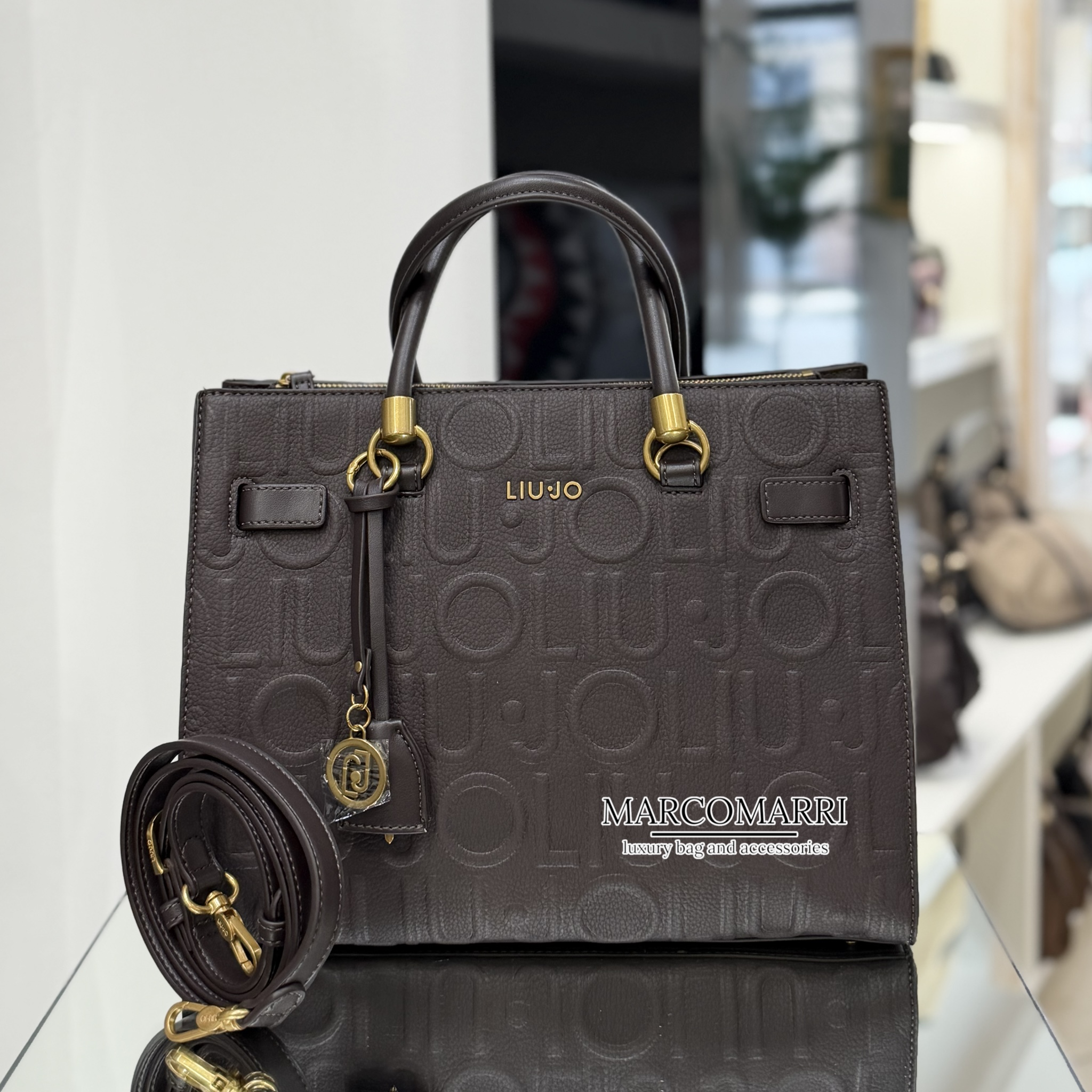 Liujo Hand Bag Mahnattan deep brown - immagine 3