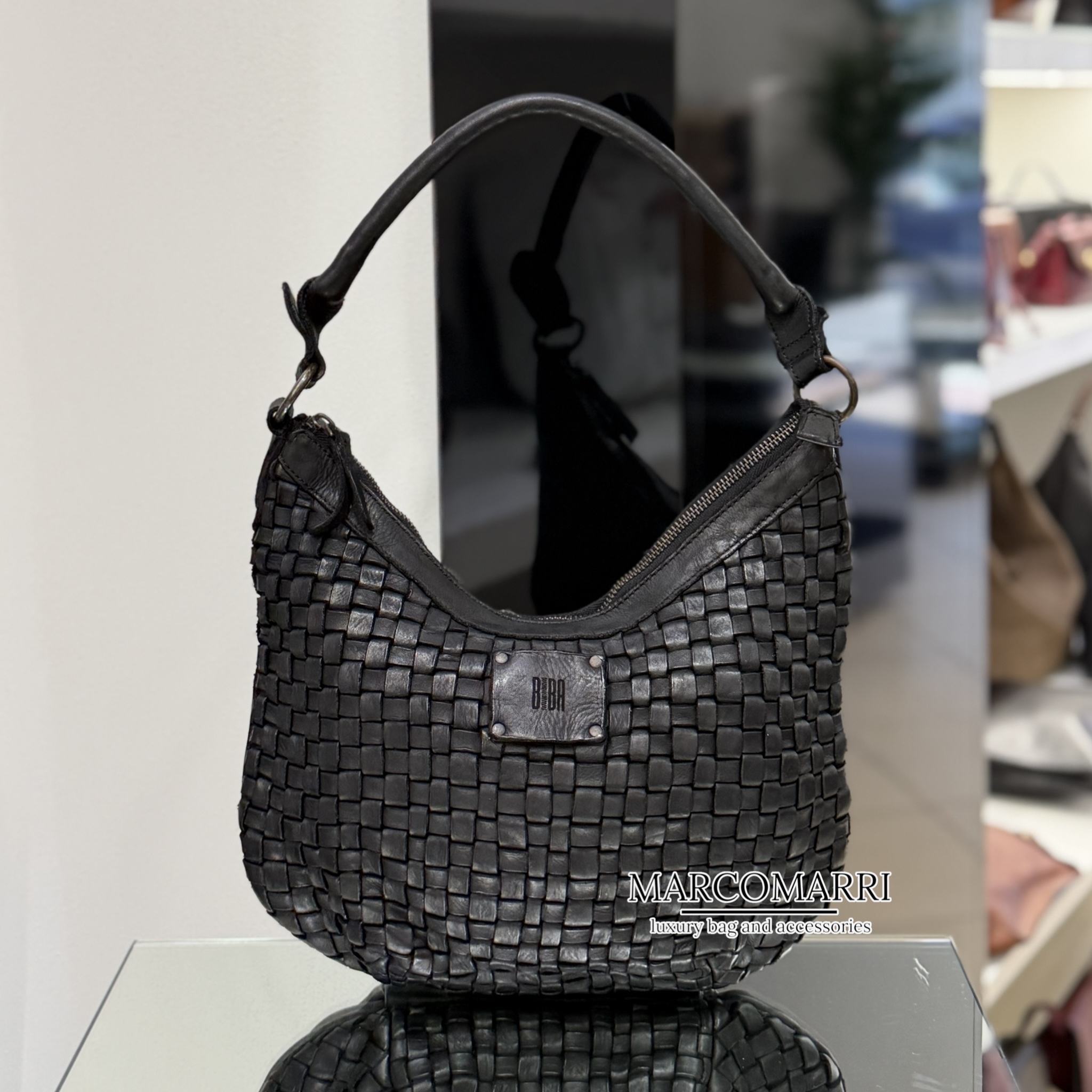 Biba hobo bag intrecciata Boutique Marco Marri Ponte San Giovanni Perugia (8)