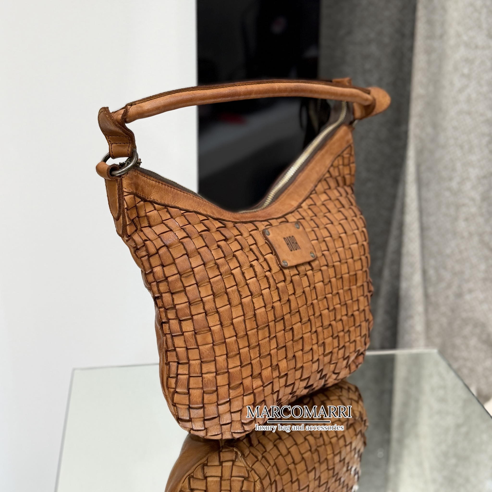 Biba Hobo Bag Kansas cuoio - immagine 2
